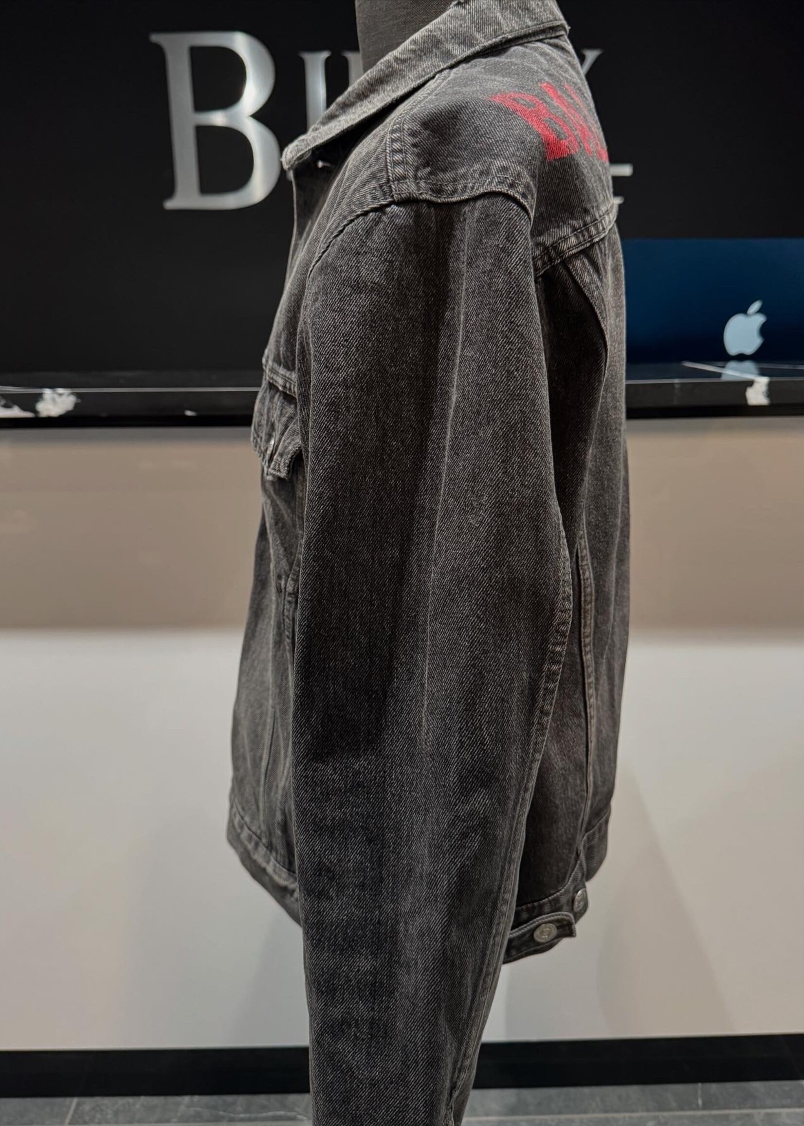 Balenciaga SOLD - Balenciaga Distressed Denim Jacket