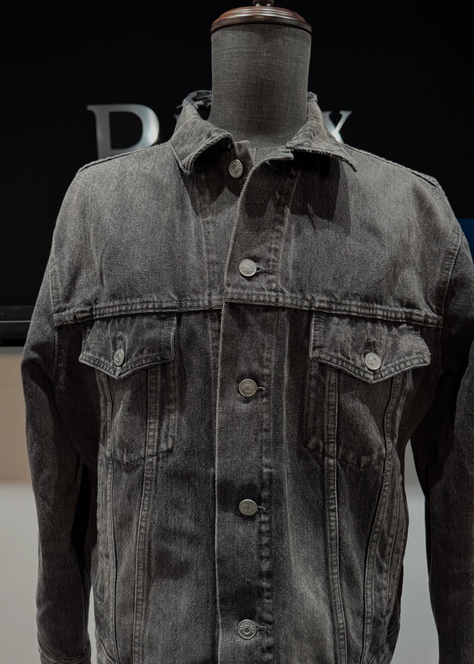 Balenciaga SOLD - Balenciaga Distressed Denim Jacket