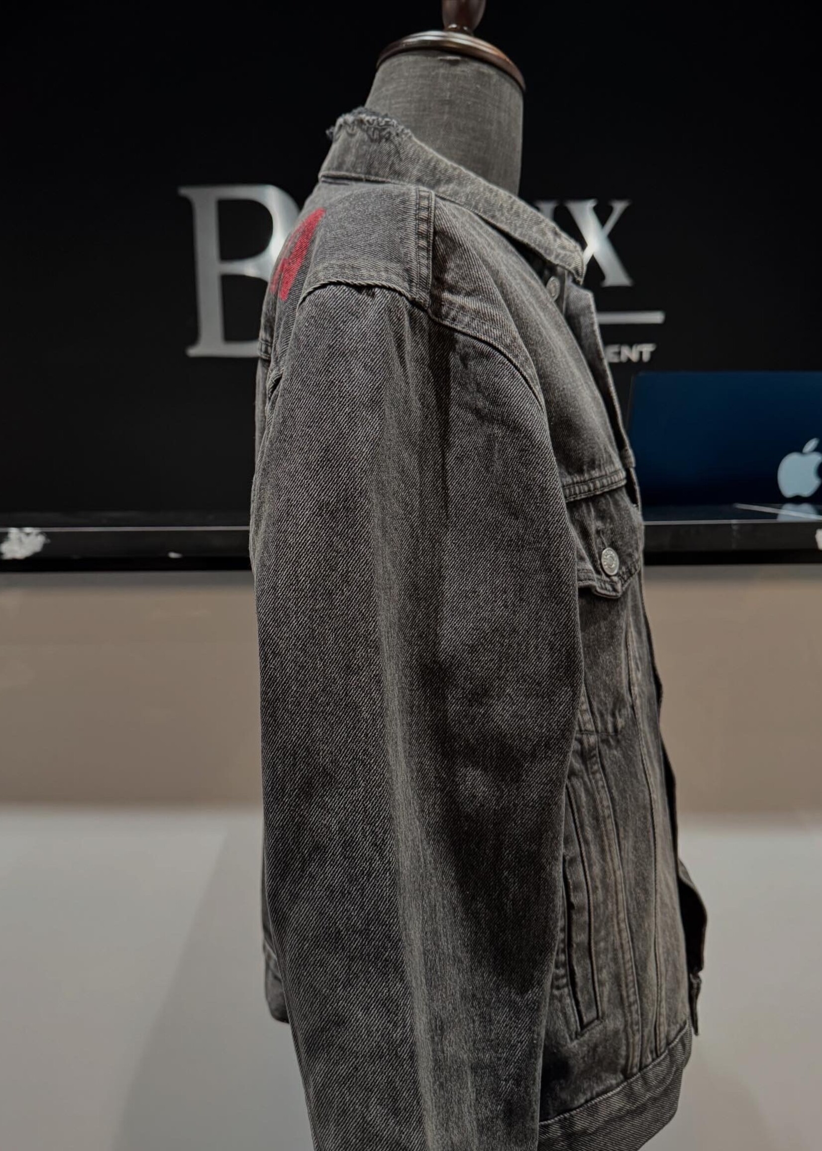 Balenciaga SOLD - Balenciaga Distressed Denim Jacket