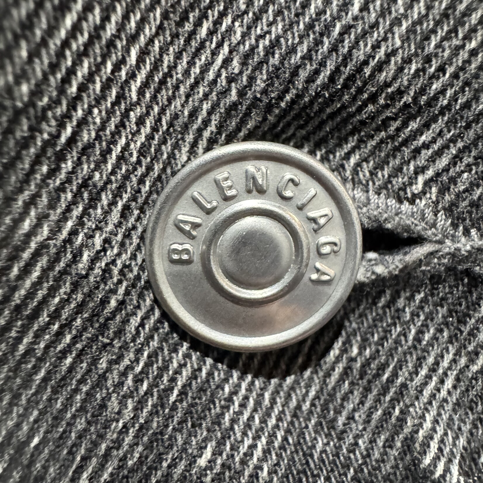 Balenciaga SOLD - Balenciaga Distressed Denim Jacket