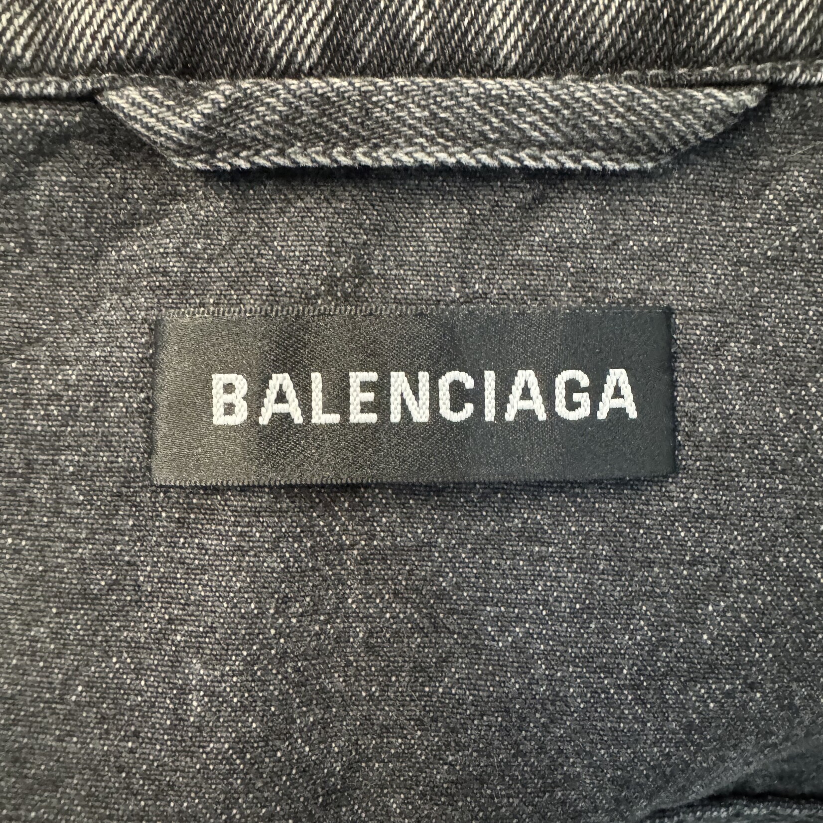 Balenciaga SOLD - Balenciaga Distressed Denim Jacket