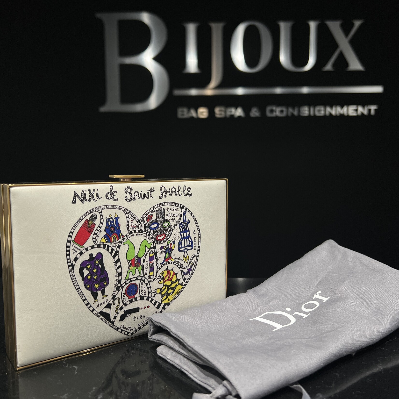 Christian Dior SOLD - Dior Niki De Saint Phalle Clutch
