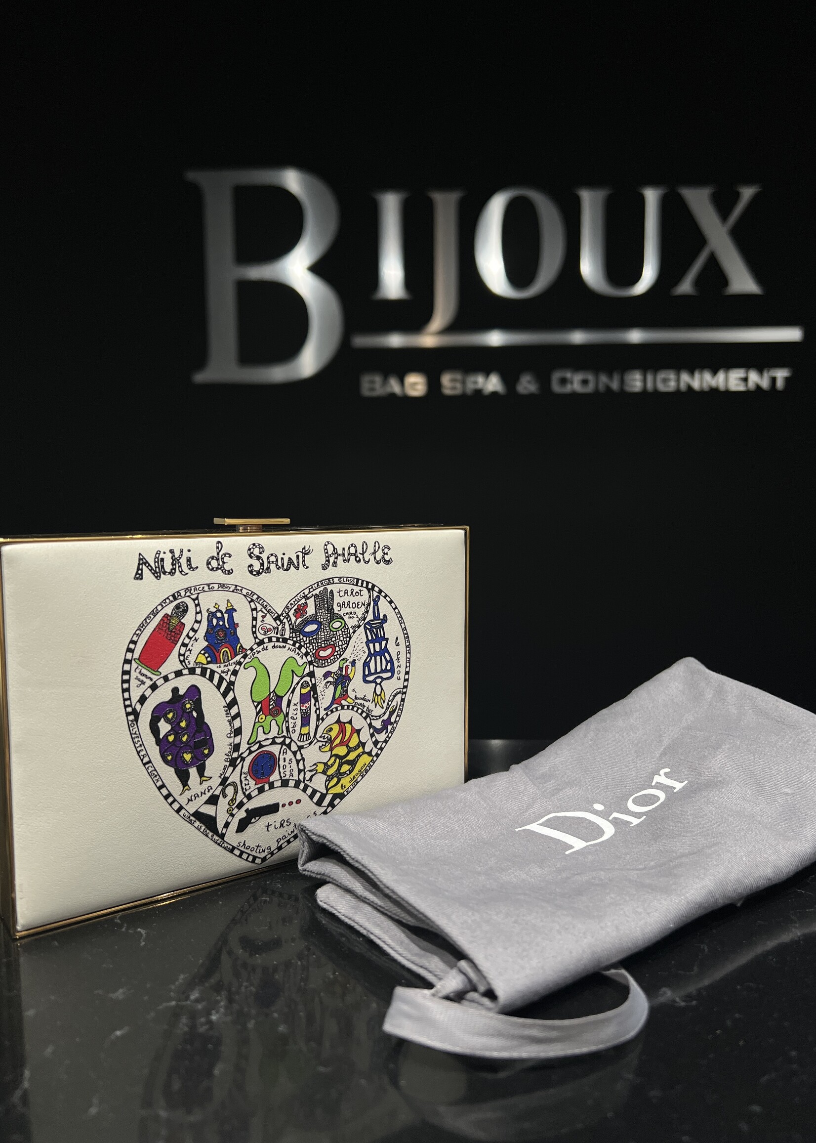 Christian Dior SOLD - Dior Niki De Saint Phalle Clutch