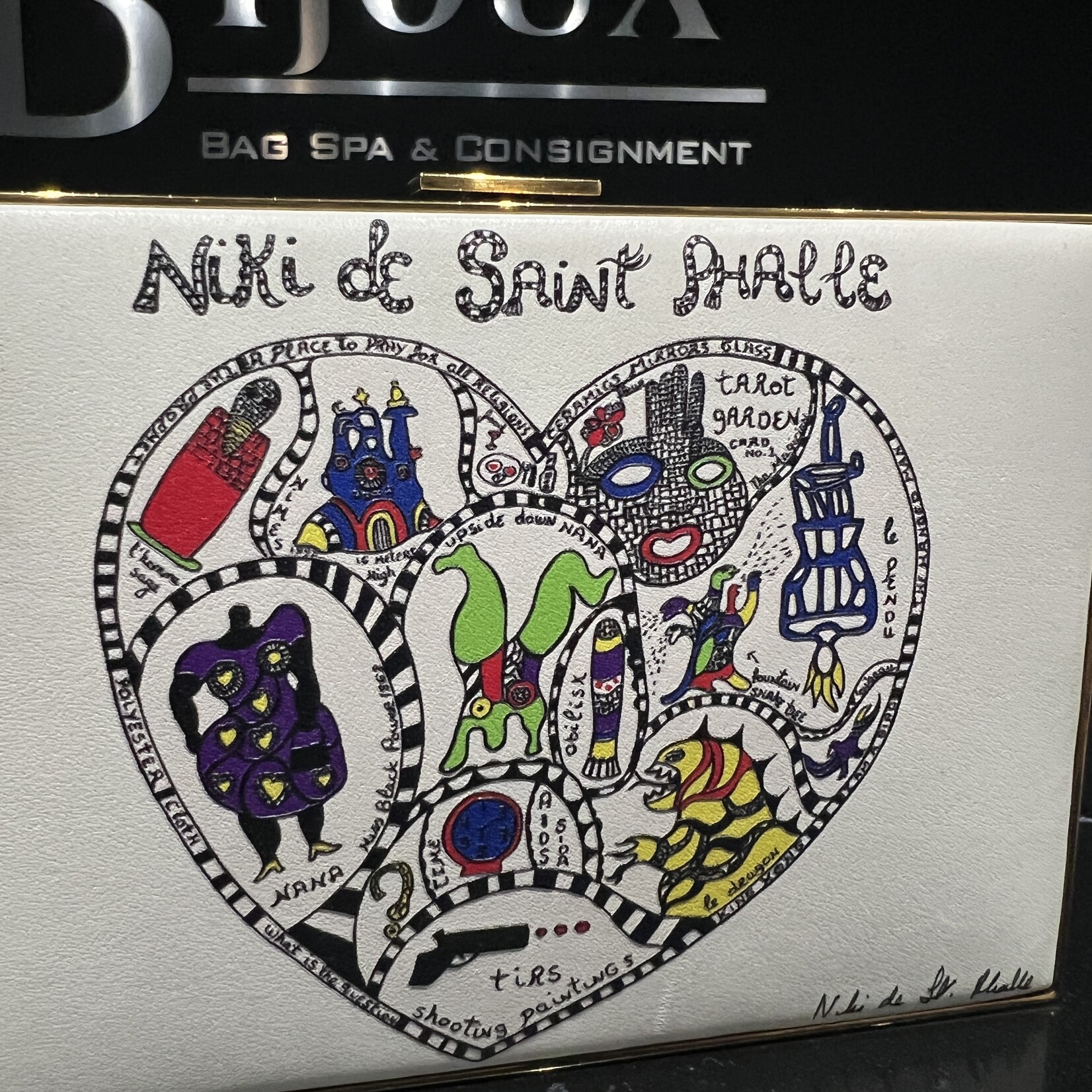 Christian Dior SOLD - Dior Niki De Saint Phalle Clutch