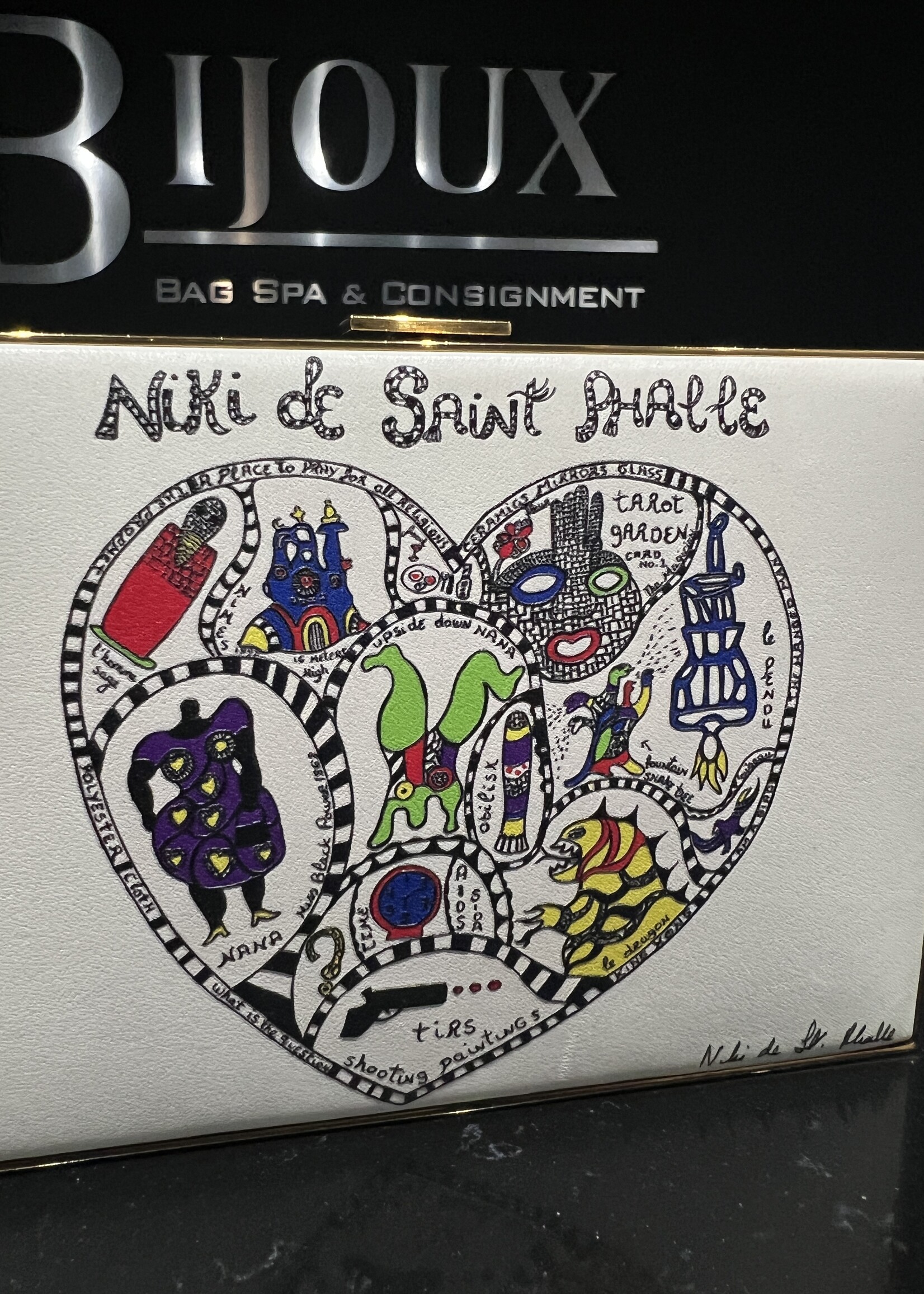 Christian Dior SOLD - Dior Niki De Saint Phalle Clutch