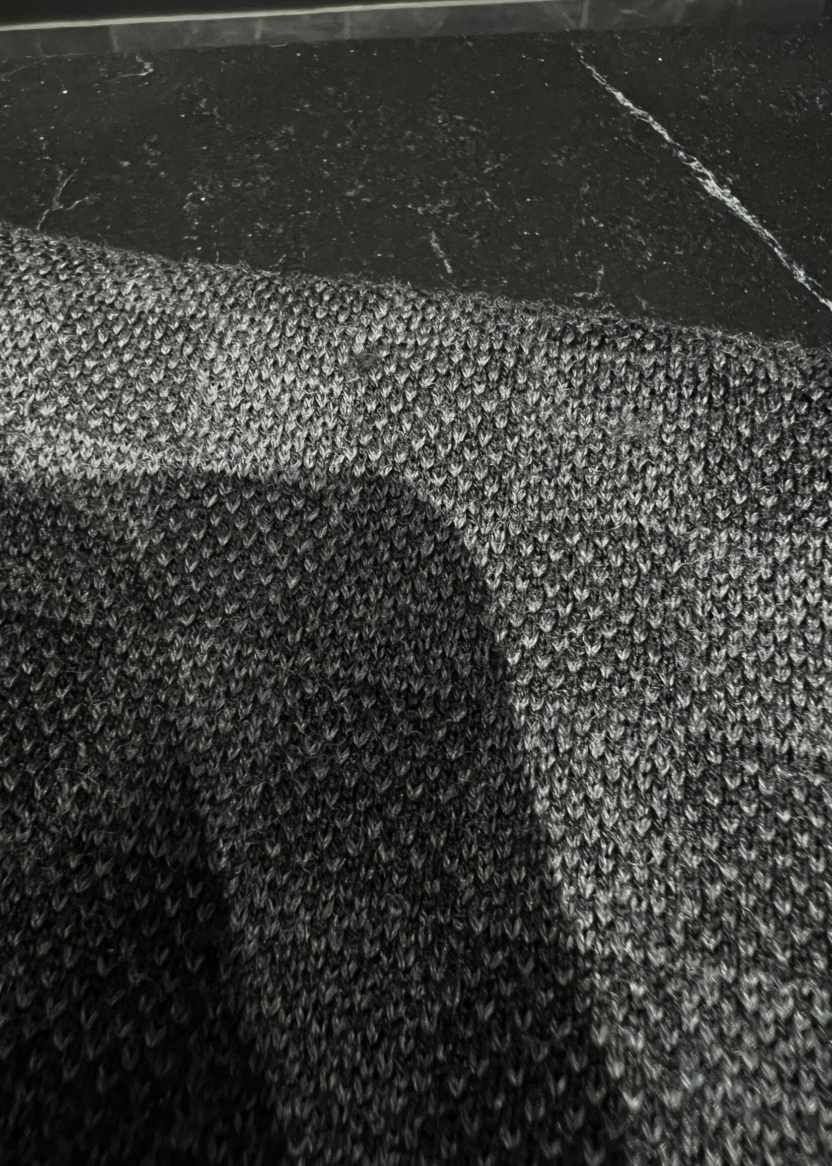 Louis Vuitton SOLD - Louis Vuitton Graphite Wool Scarf