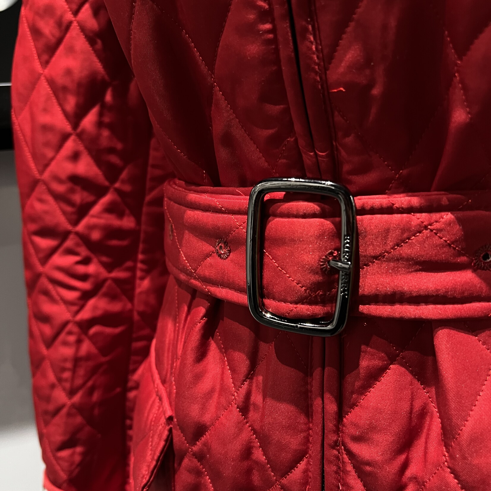 Burberry Burberry Quilted Red Jacket