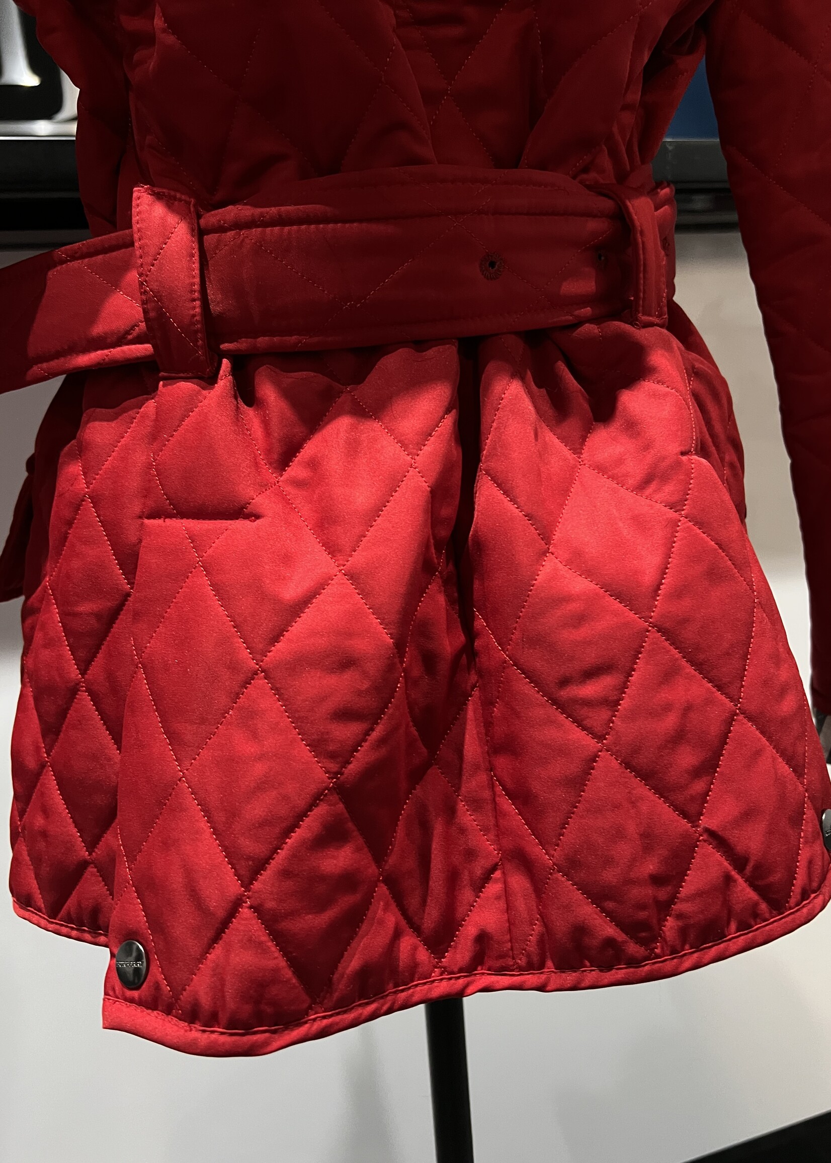 Burberry Burberry Quilted Red Jacket- US L