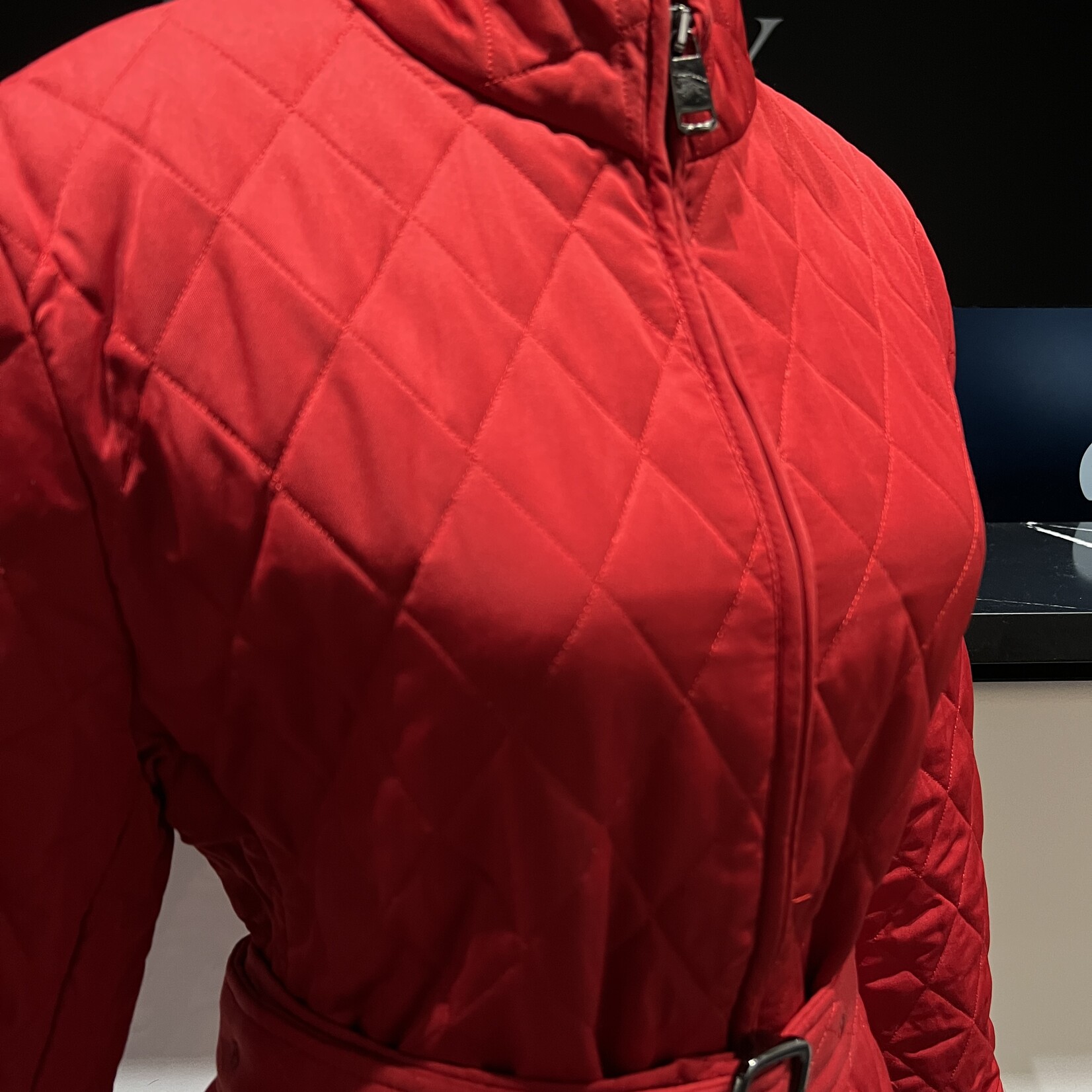 Burberry Burberry Quilted Red Jacket