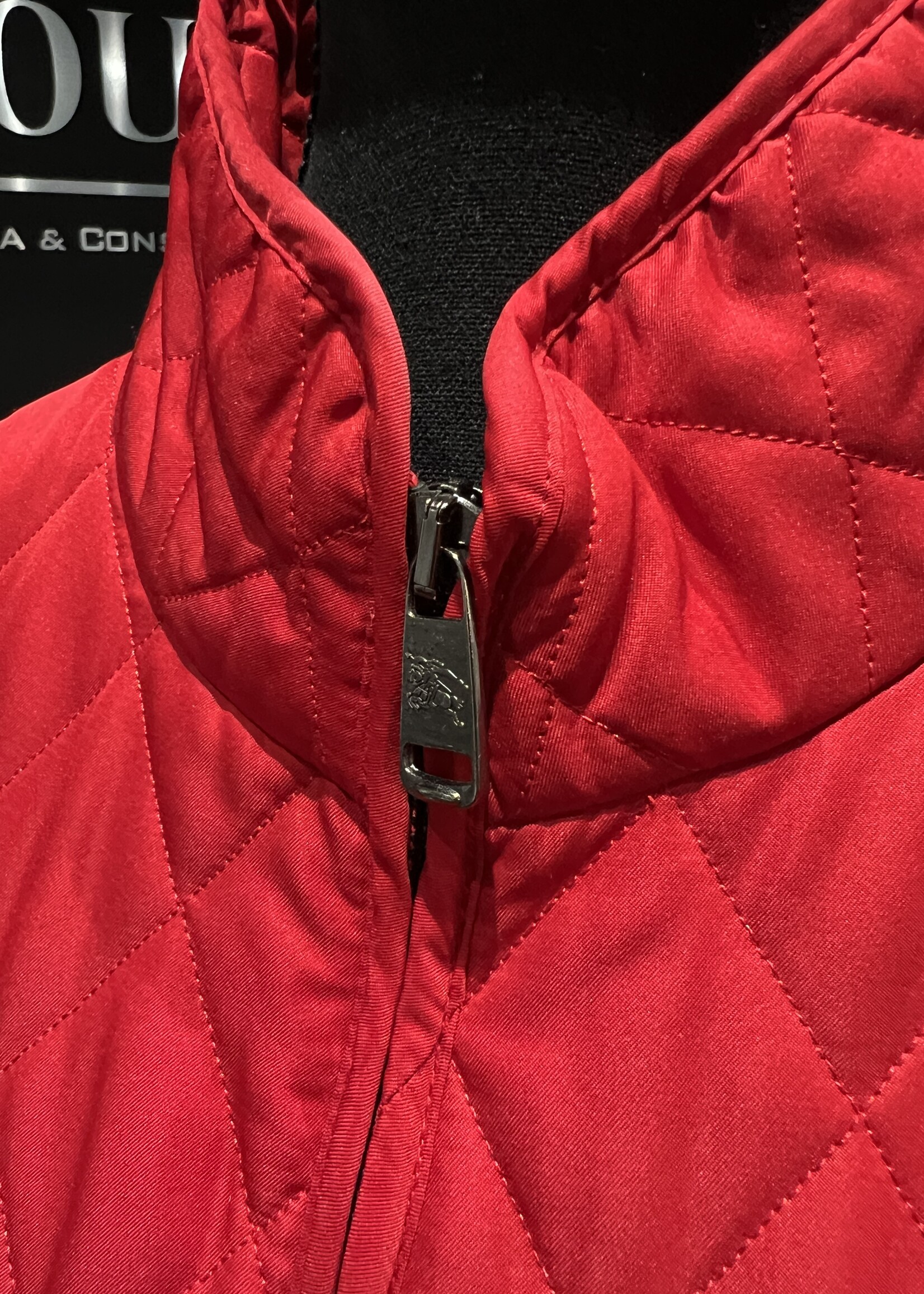 Burberry Burberry Quilted Red Jacket- US L