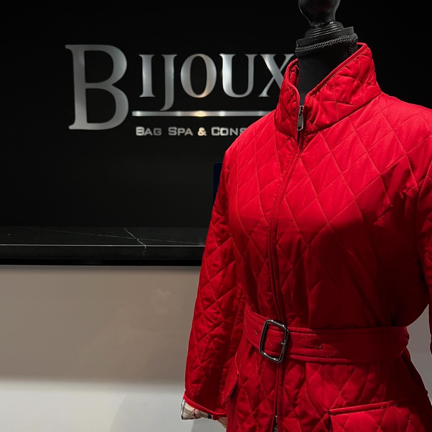 Burberry Burberry Quilted Red Jacket