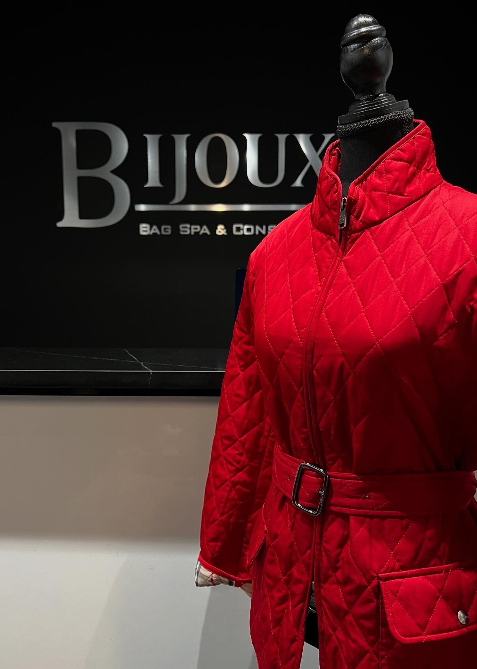 Burberry Burberry Quilted Red Jacket- US L