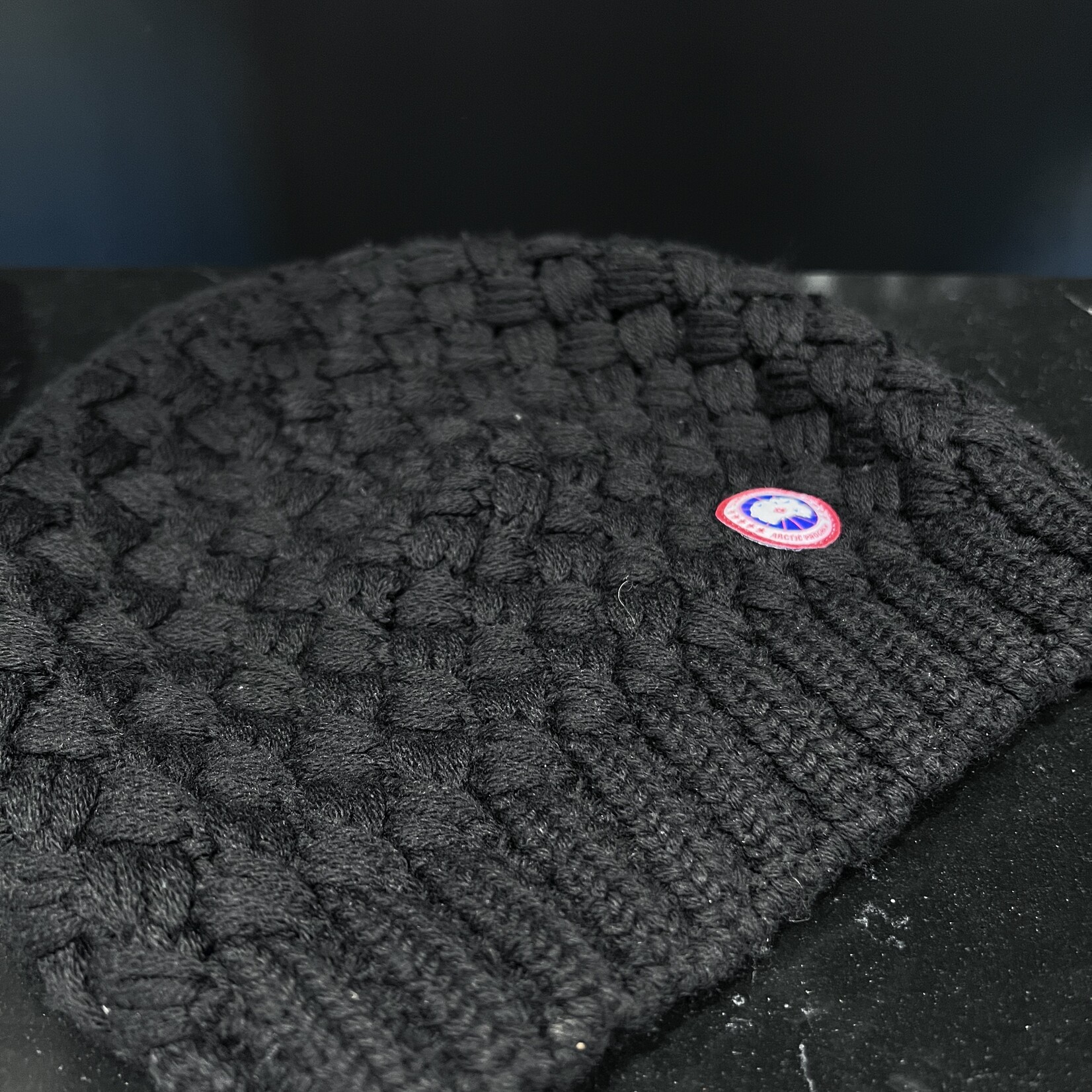 SOLD - Canada Goose Grey Knitted Toque