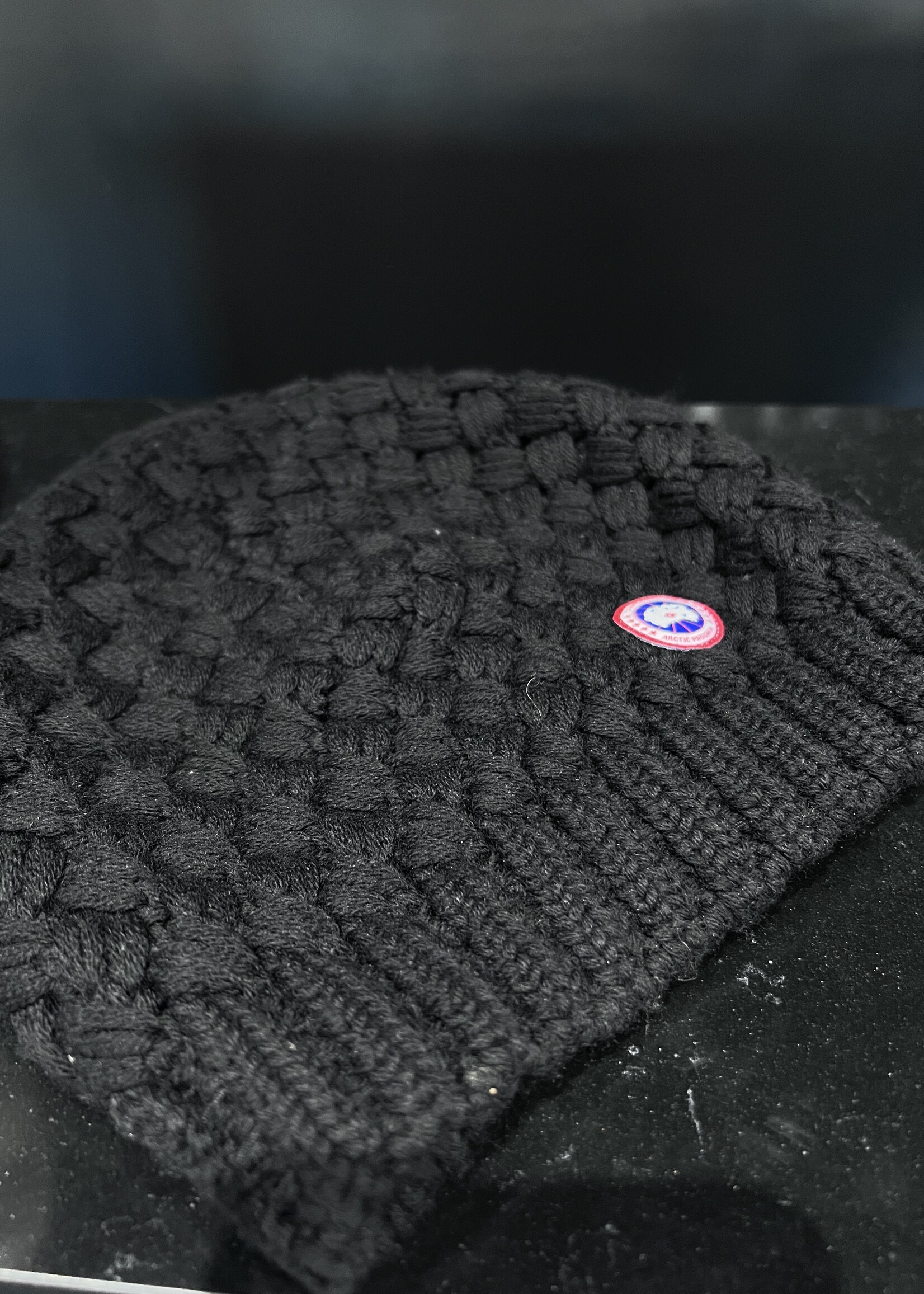SOLD - Canada Goose Grey Knitted Toque