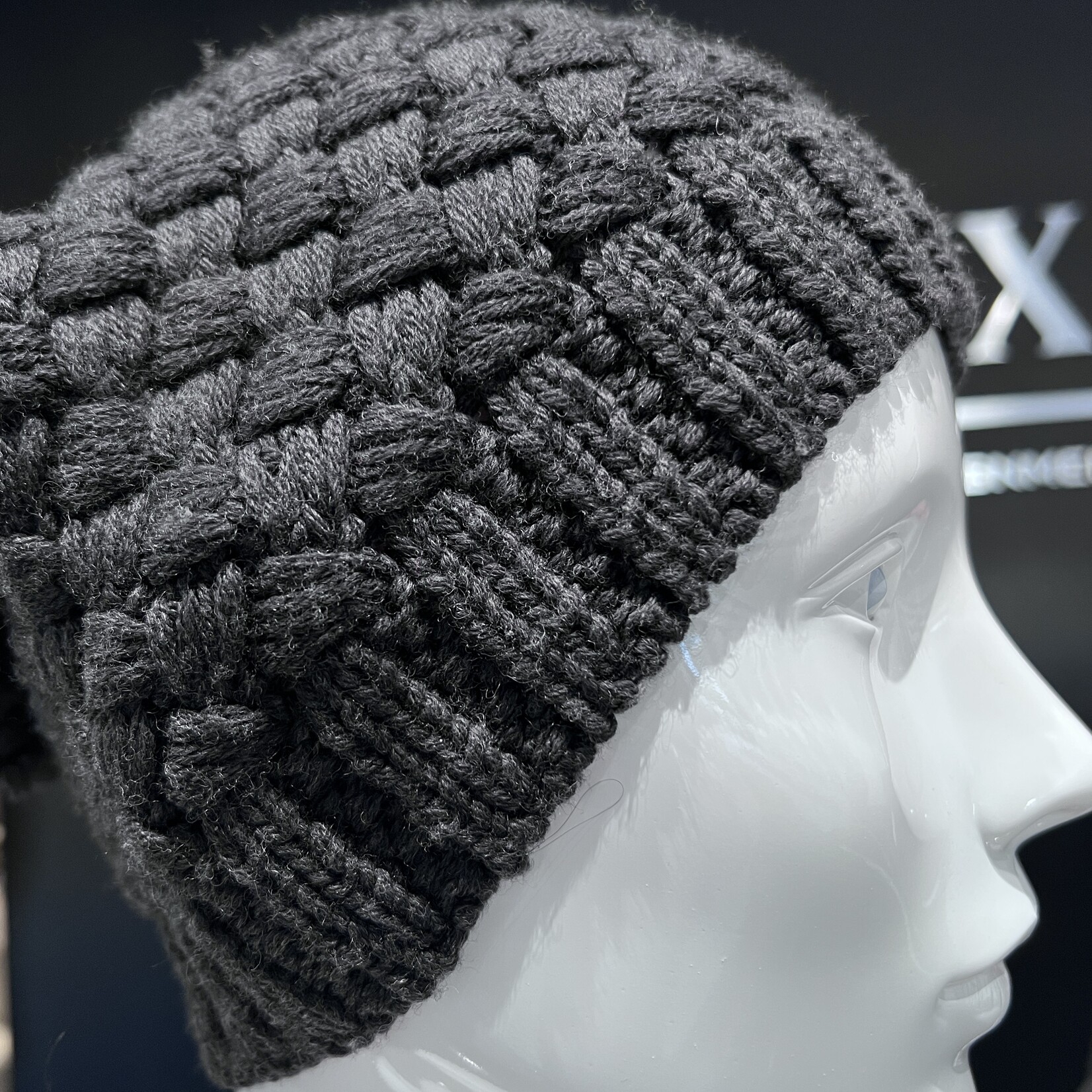 SOLD - Canada Goose Grey Knitted Toque