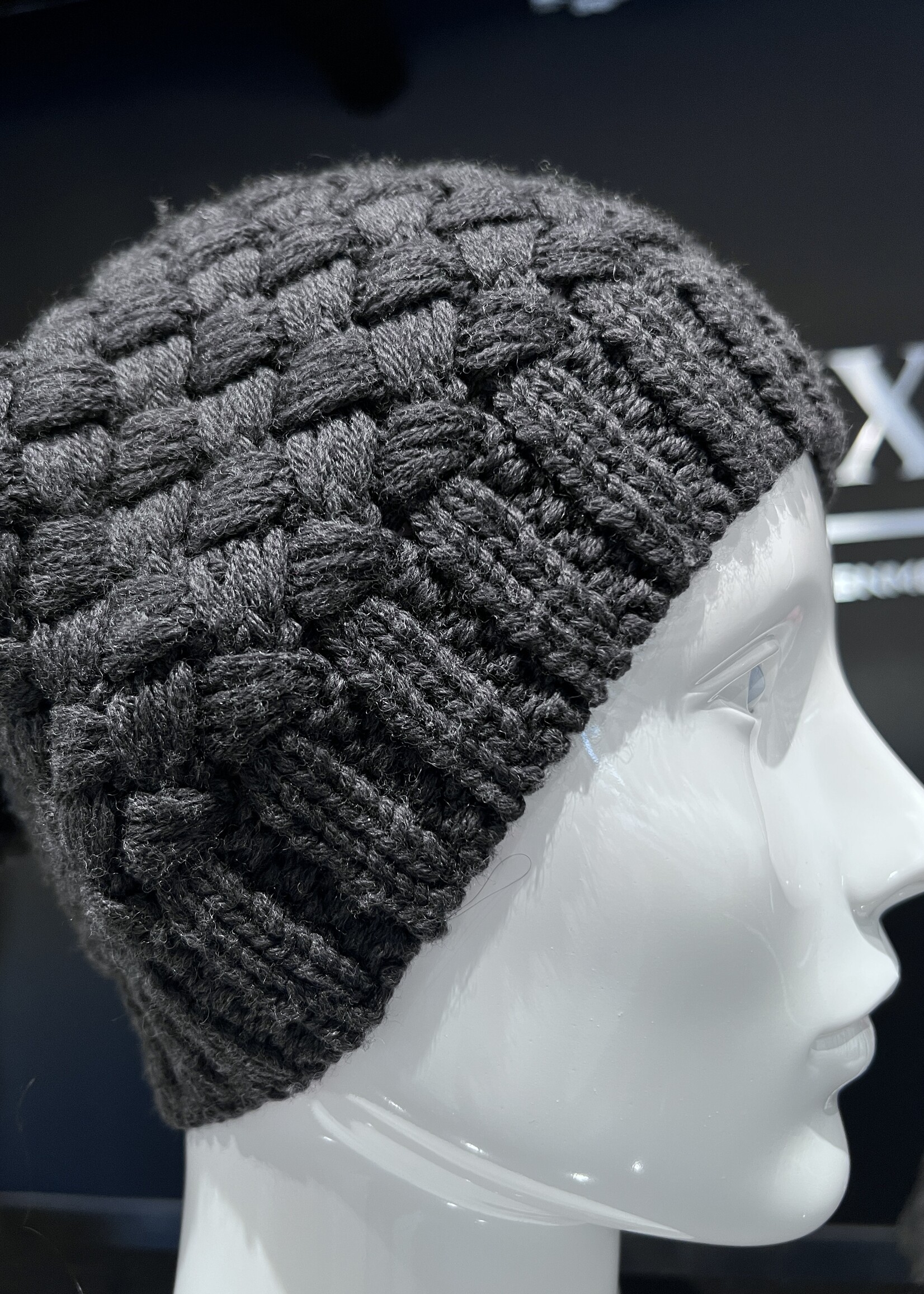 SOLD - Canada Goose Grey Knitted Toque