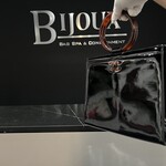 Chanel SOLD - Chanel Tortoise Top Handle Patent