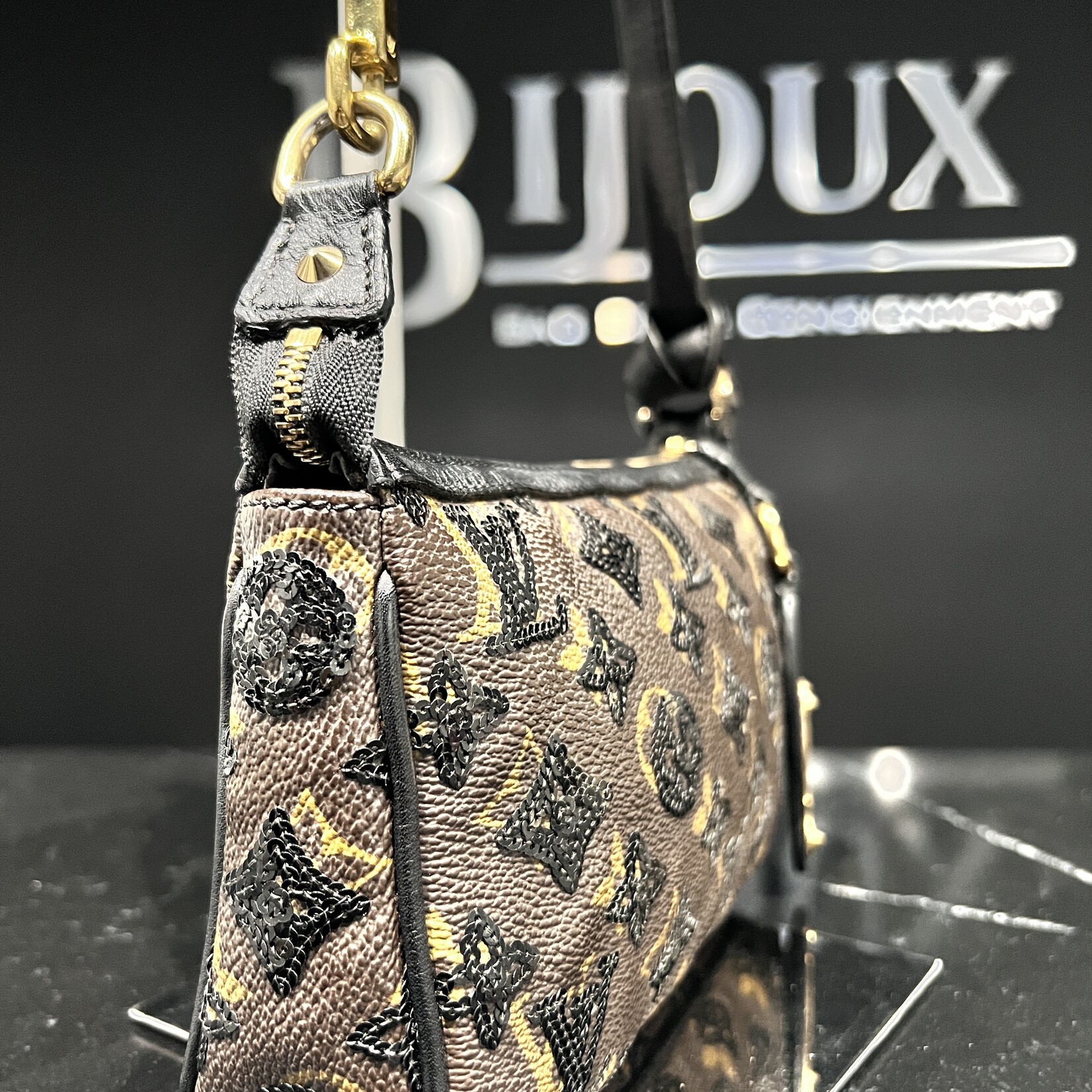 Louis Vuitton SOLD - Louis Vuitton Reverse Sequin Pochette