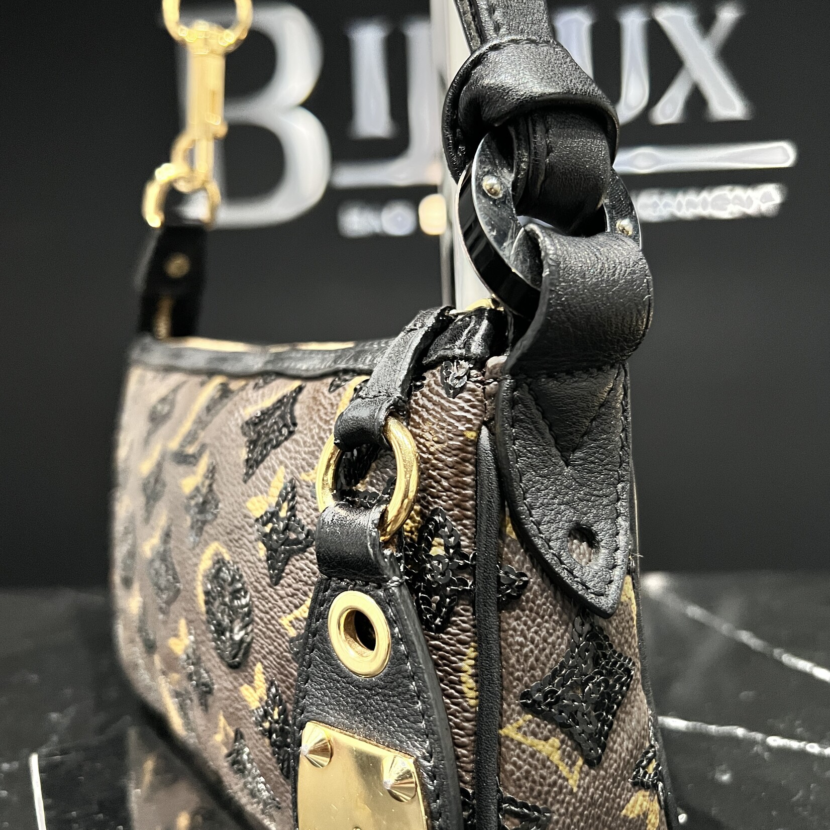 Louis Vuitton SOLD - Louis Vuitton Reverse Sequin Pochette