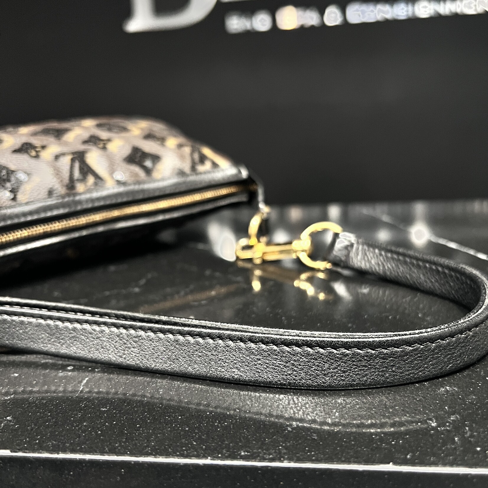 Louis Vuitton SOLD - Louis Vuitton Reverse Sequin Pochette