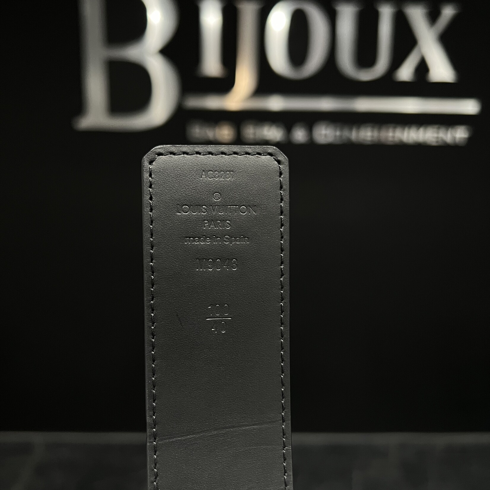 Louis Vuitton SOLD - Louis Vuitton Reverse Monogram Eclipse Belt