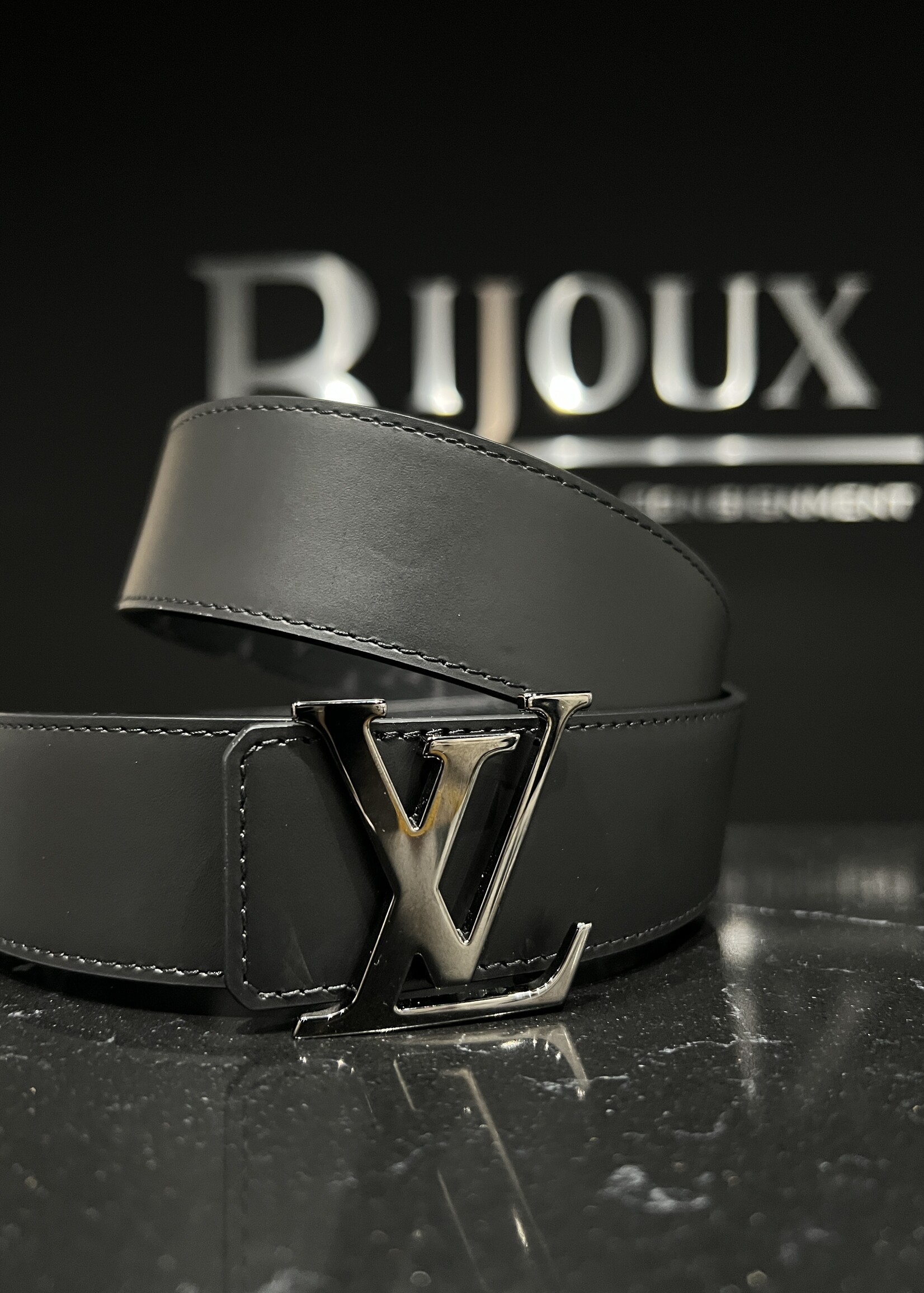 Louis Vuitton SOLD - Louis Vuitton Reverse Monogram Eclipse Belt