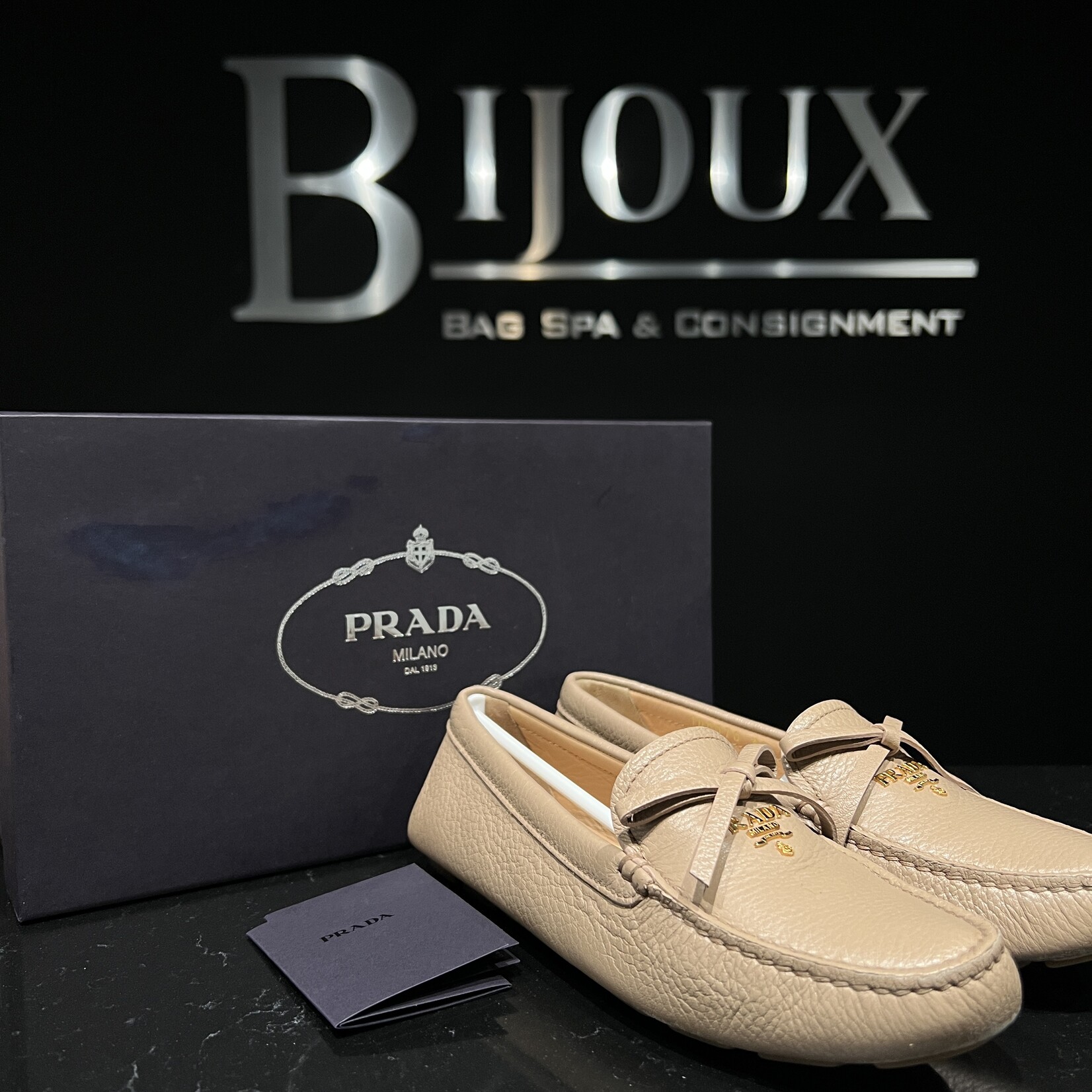 Prada Prada Mocassins Driving Loafers 35