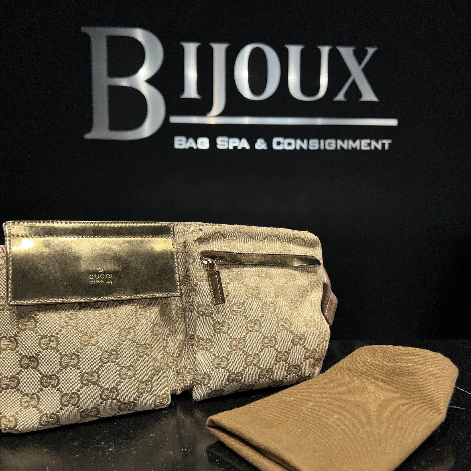 Gucci SOLD - Gucci Sherry Line Belt Bag