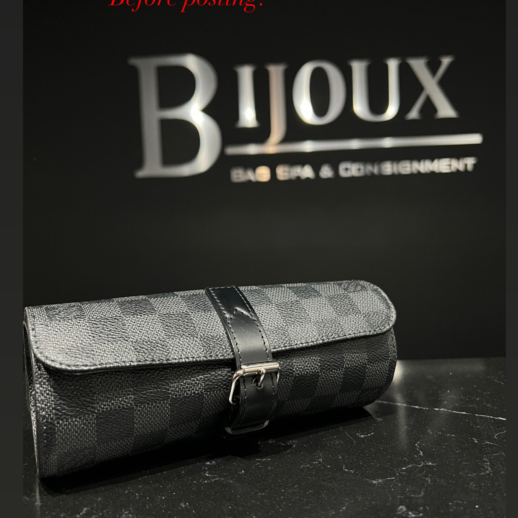 Louis Vuitton SOLD - Louis Vuitton Watch Case