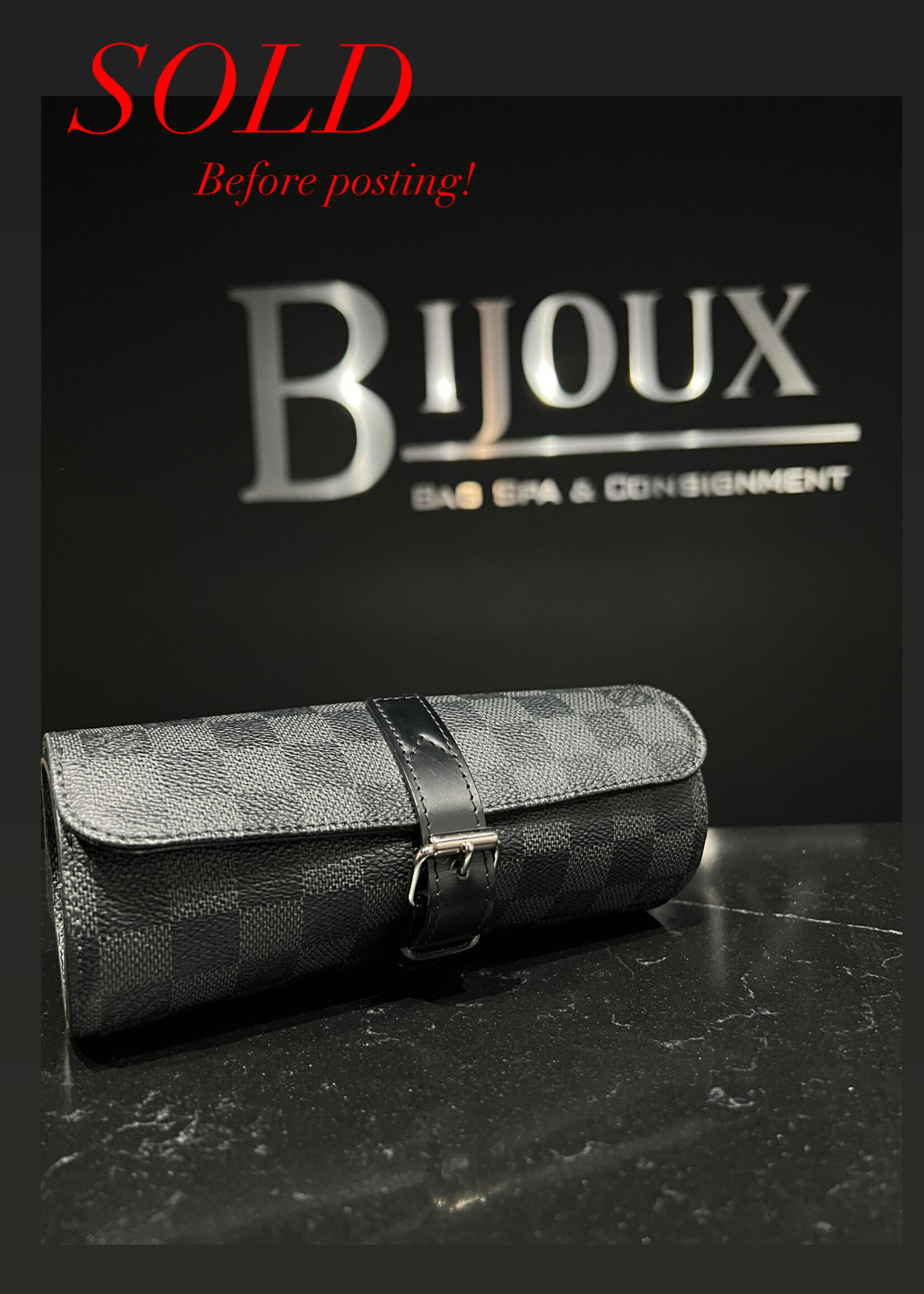 Louis Vuitton SOLD - Louis Vuitton Watch Case