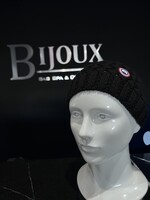 SOLD - Canada Goose Black Knitted Toque