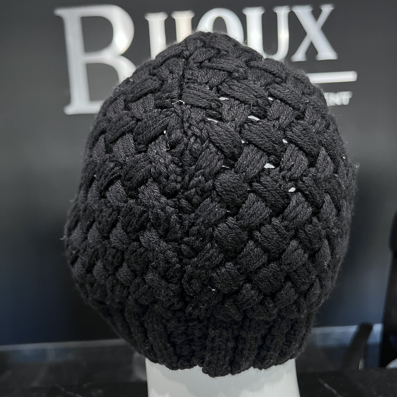 SOLD - Canada Goose Black Knitted Toque