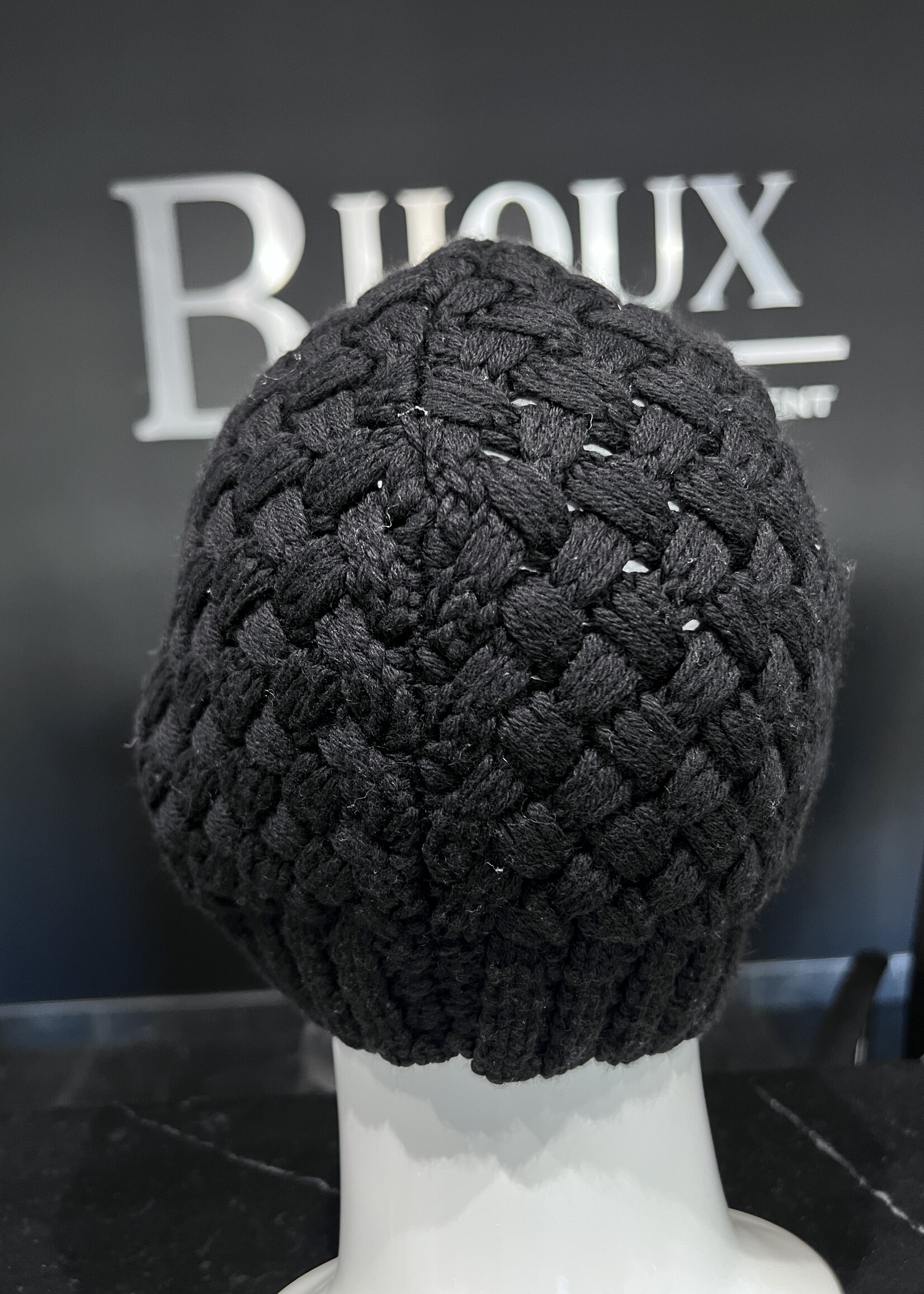 SOLD - Canada Goose Black Knitted Toque