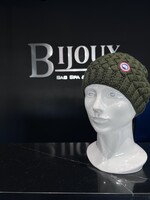 SOLD - Canada Goose Green Knitted Toque