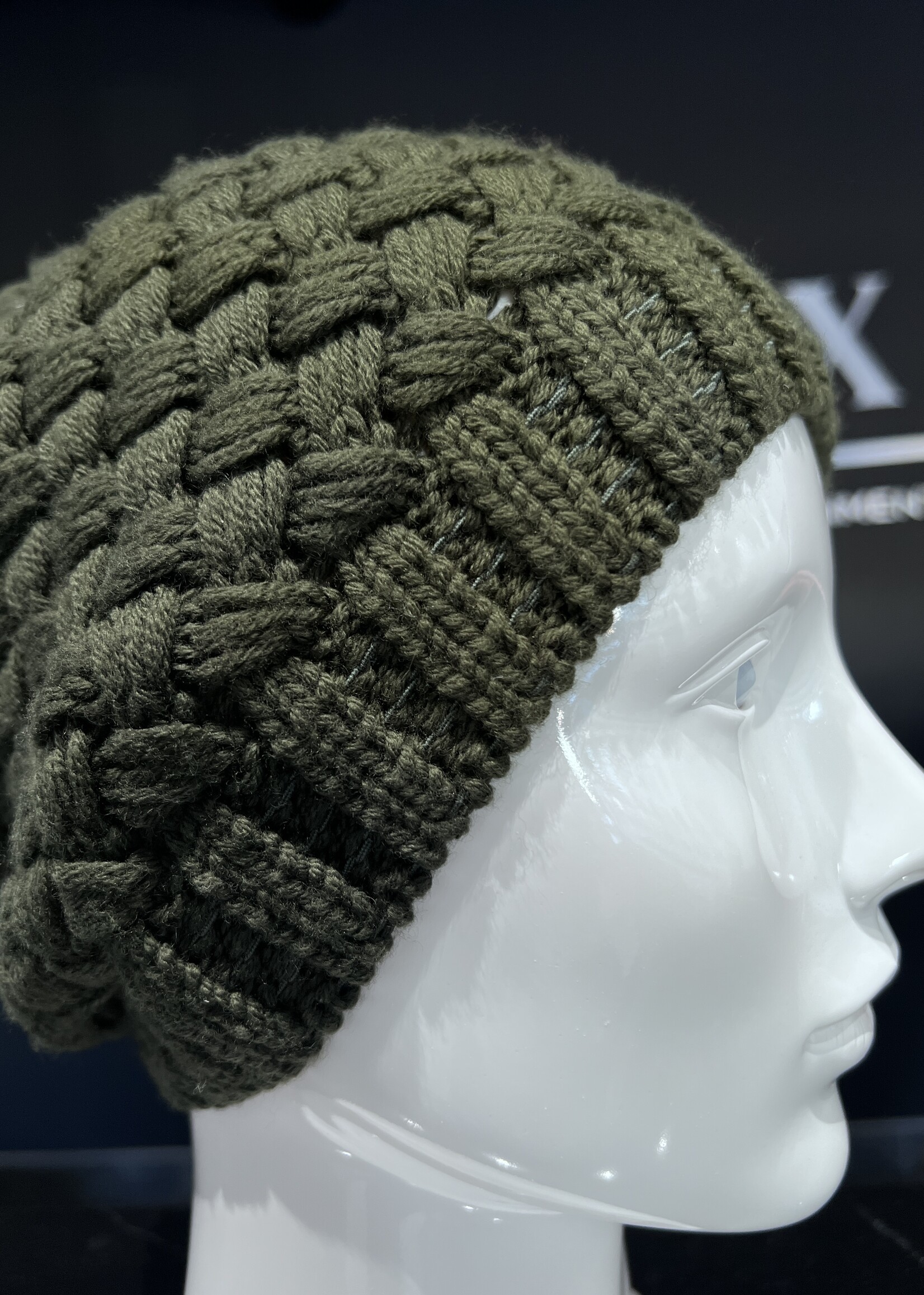 SOLD - Canada Goose Green Knitted Toque