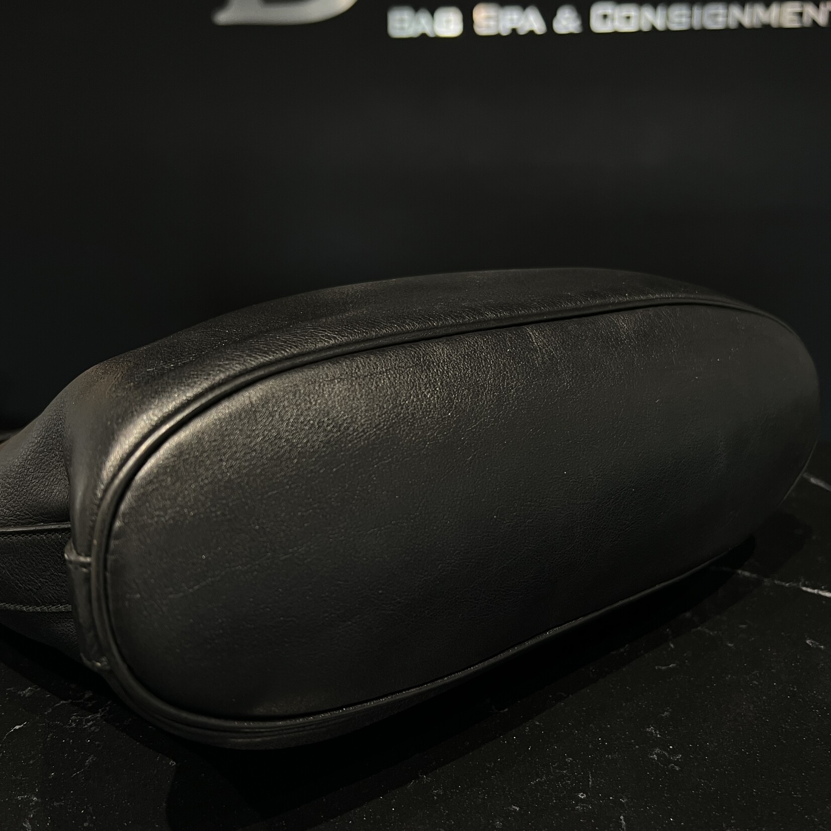 Celine SOLD- Celine Black Leather Bag