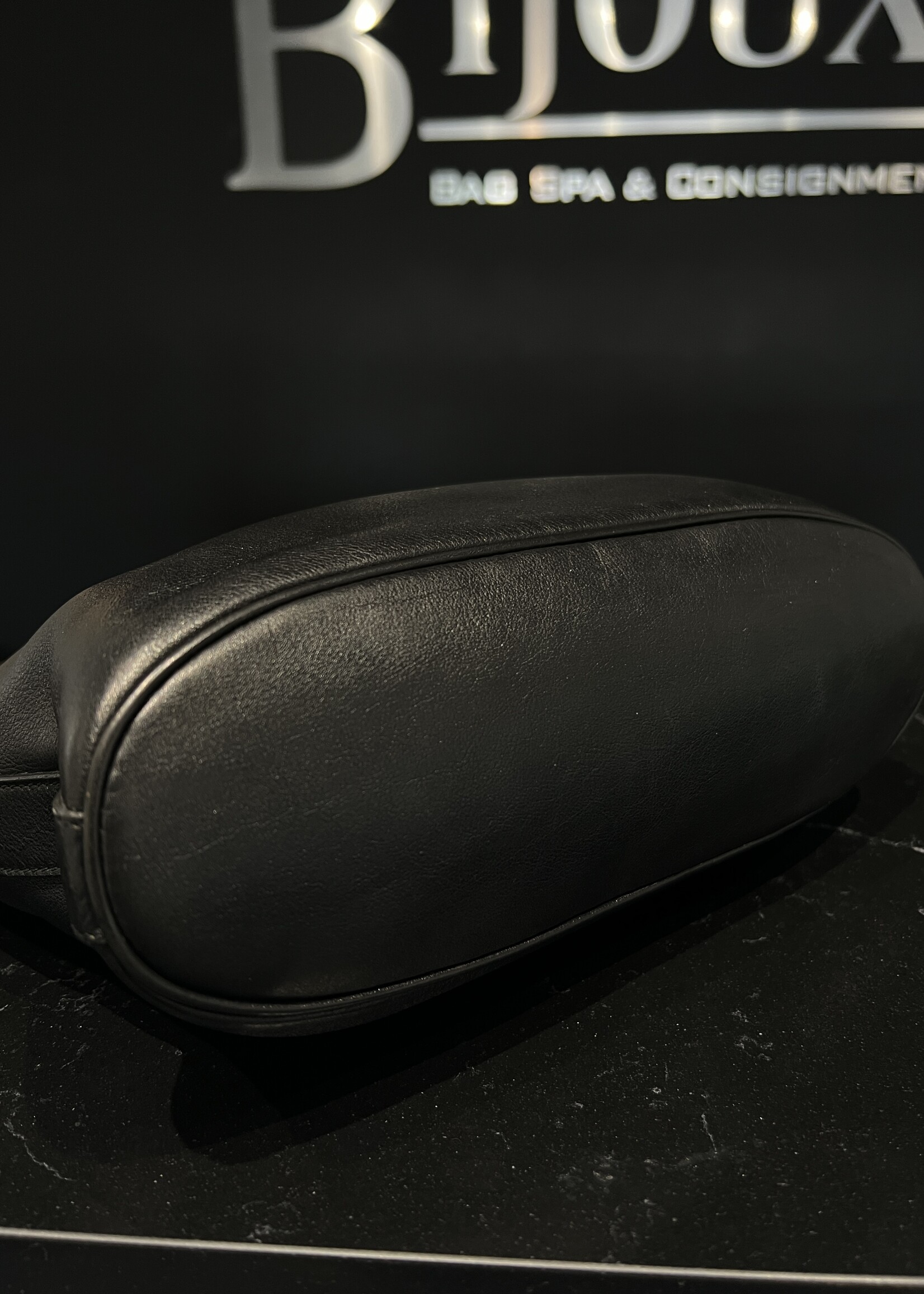 Celine SOLD- Celine Black Leather Bag