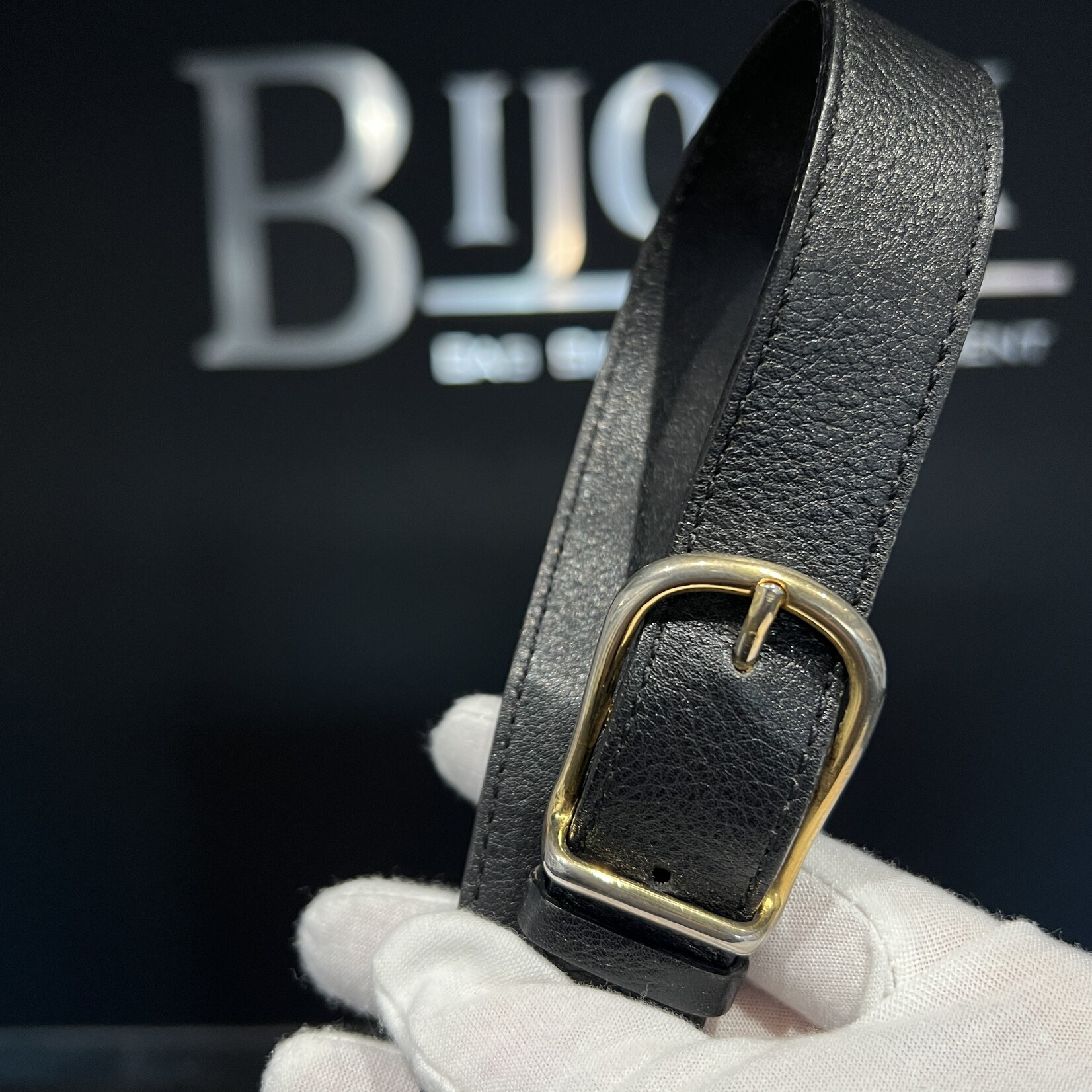 Celine SOLD- Celine Black Leather Bag