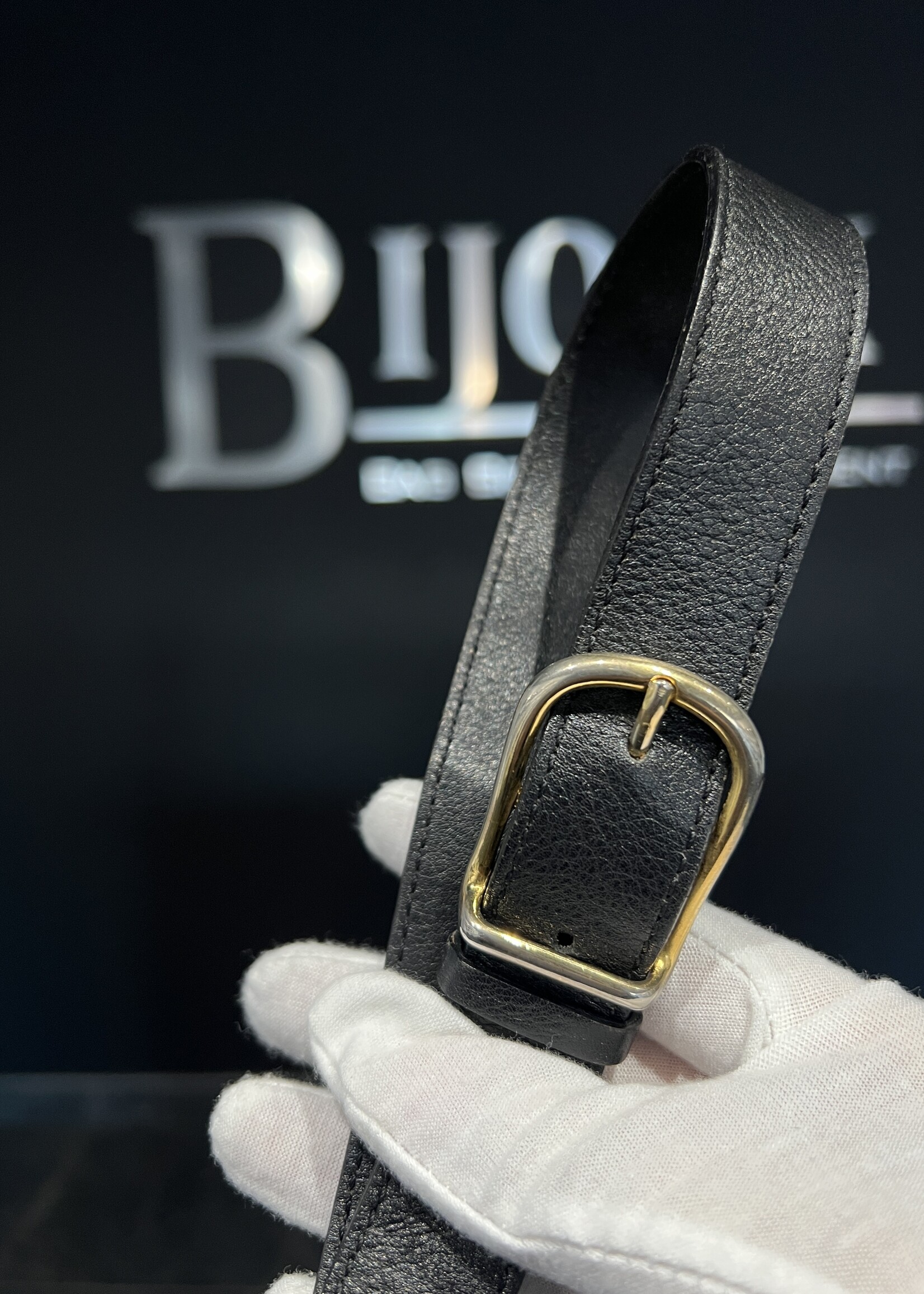 Celine SOLD- Celine Black Leather Bag