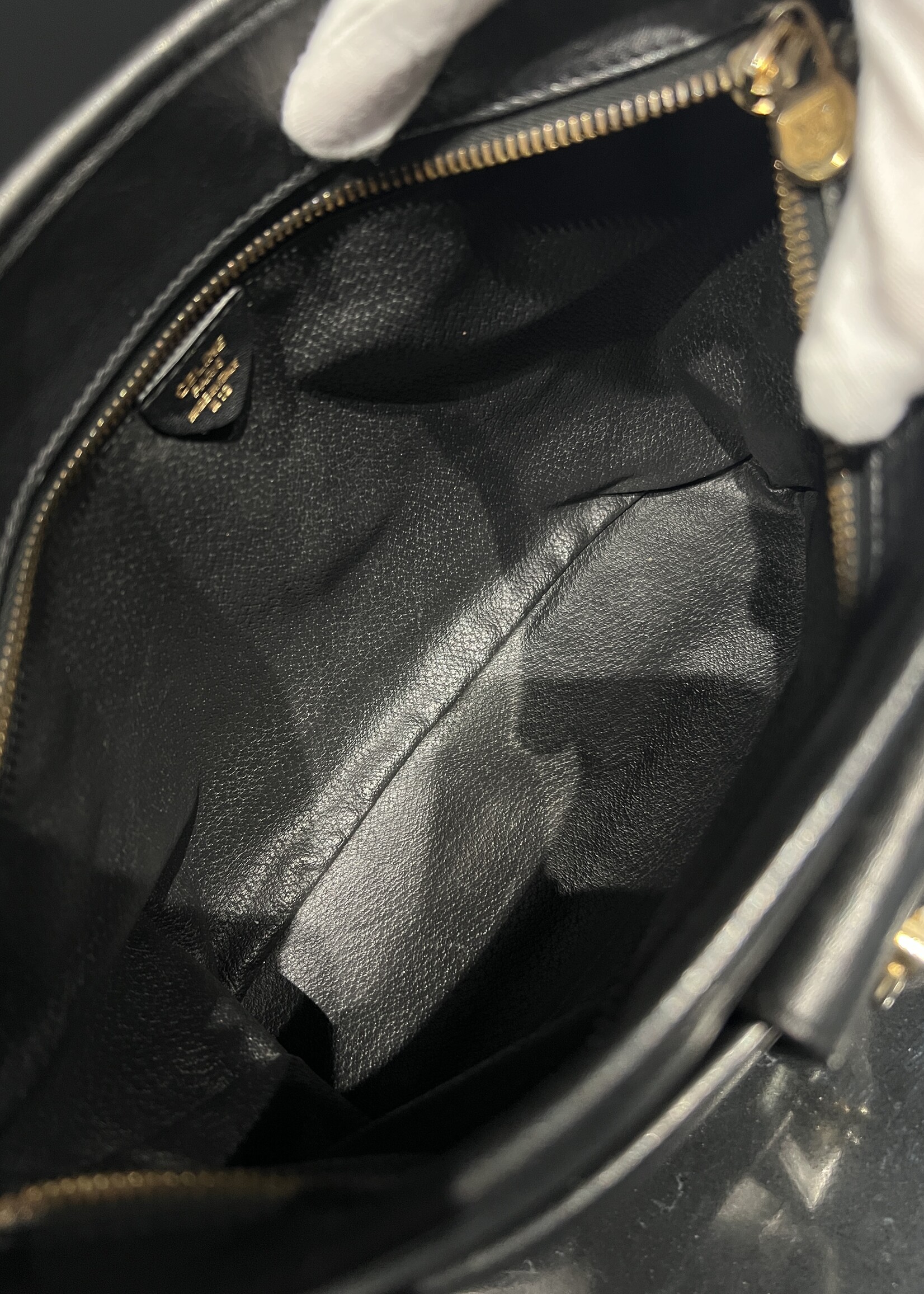 Celine SOLD- Celine Black Leather Bag