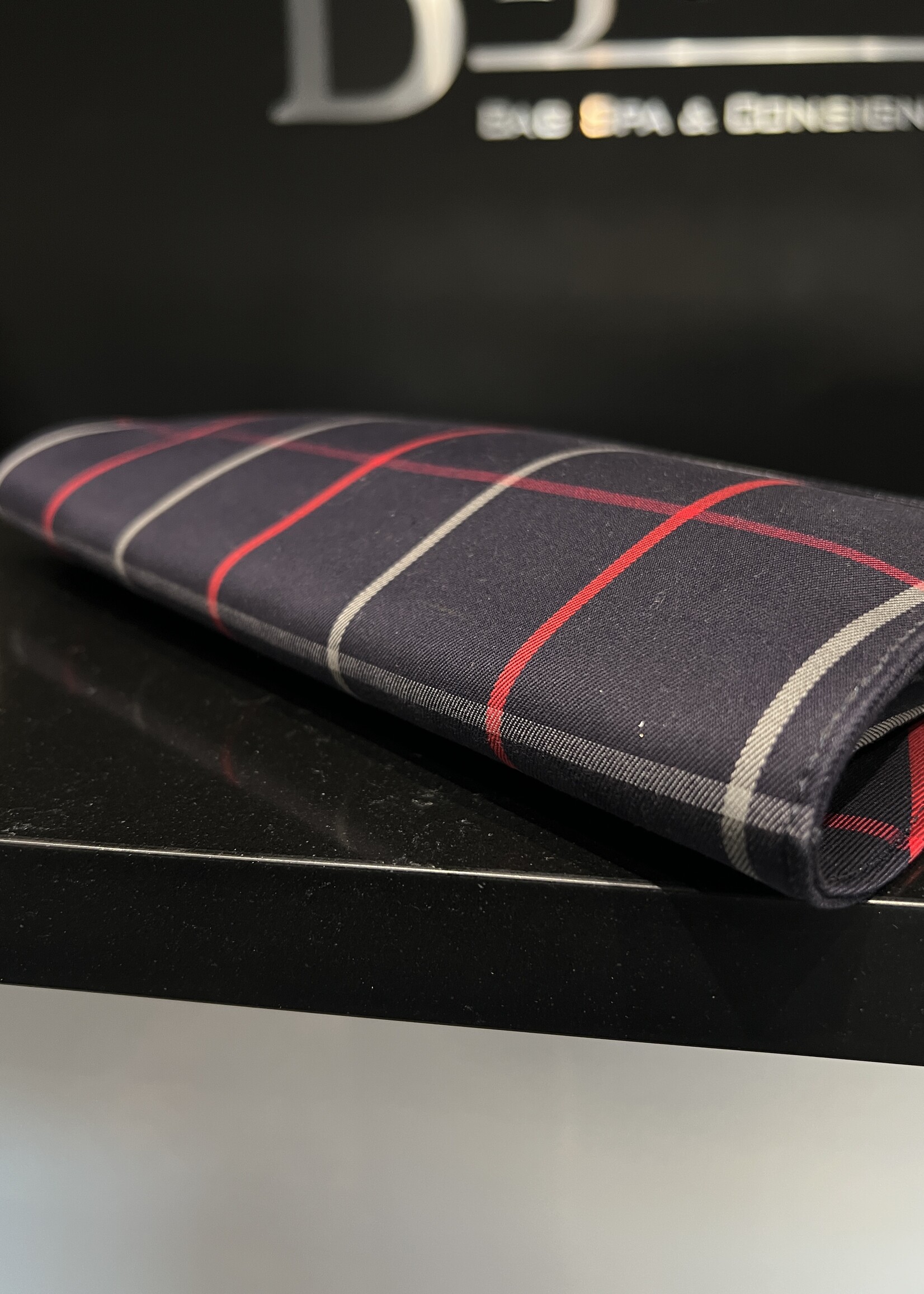 Burberry SOLD - Burberry Crossbody Navy/Red