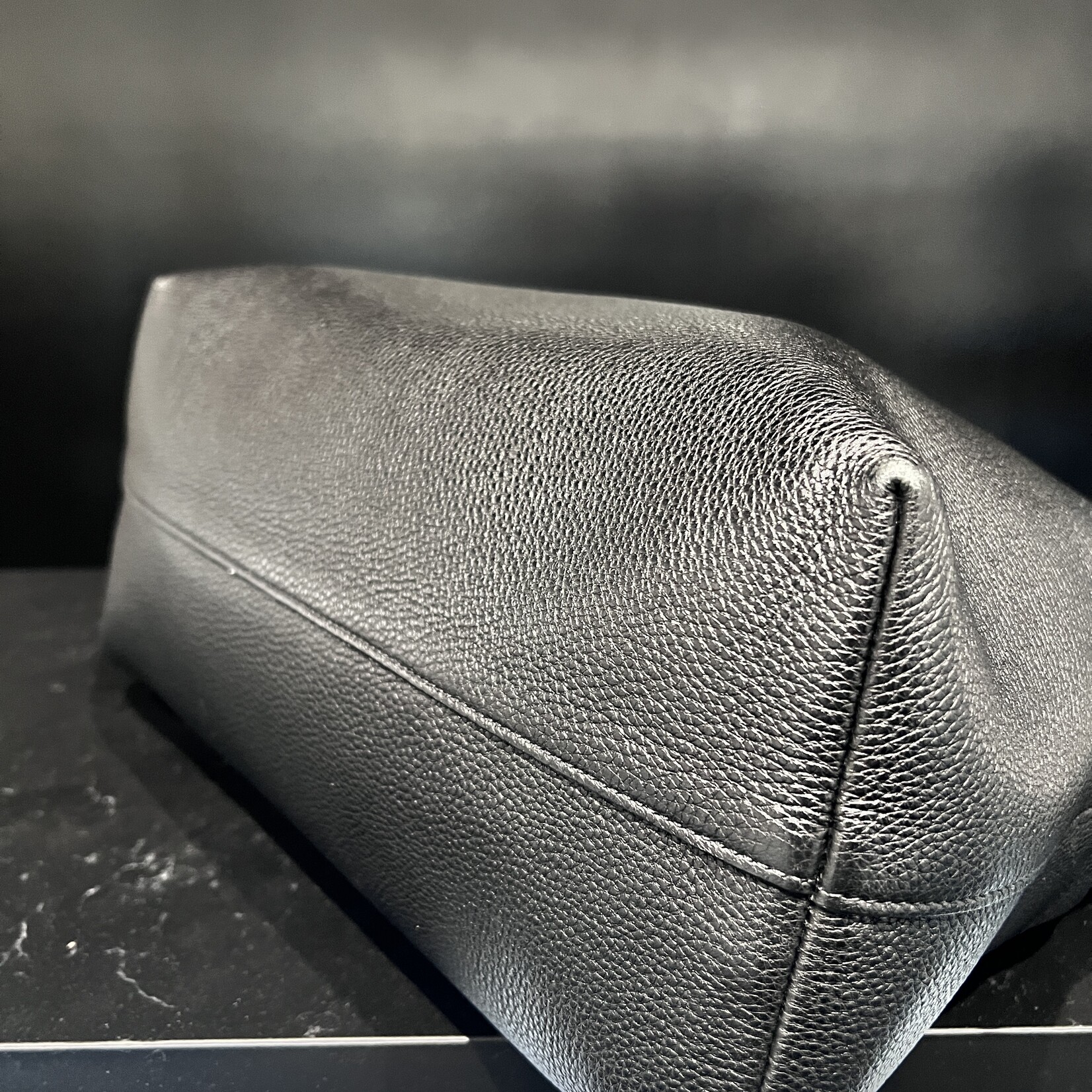 Prada Prada Pebbled Handbag