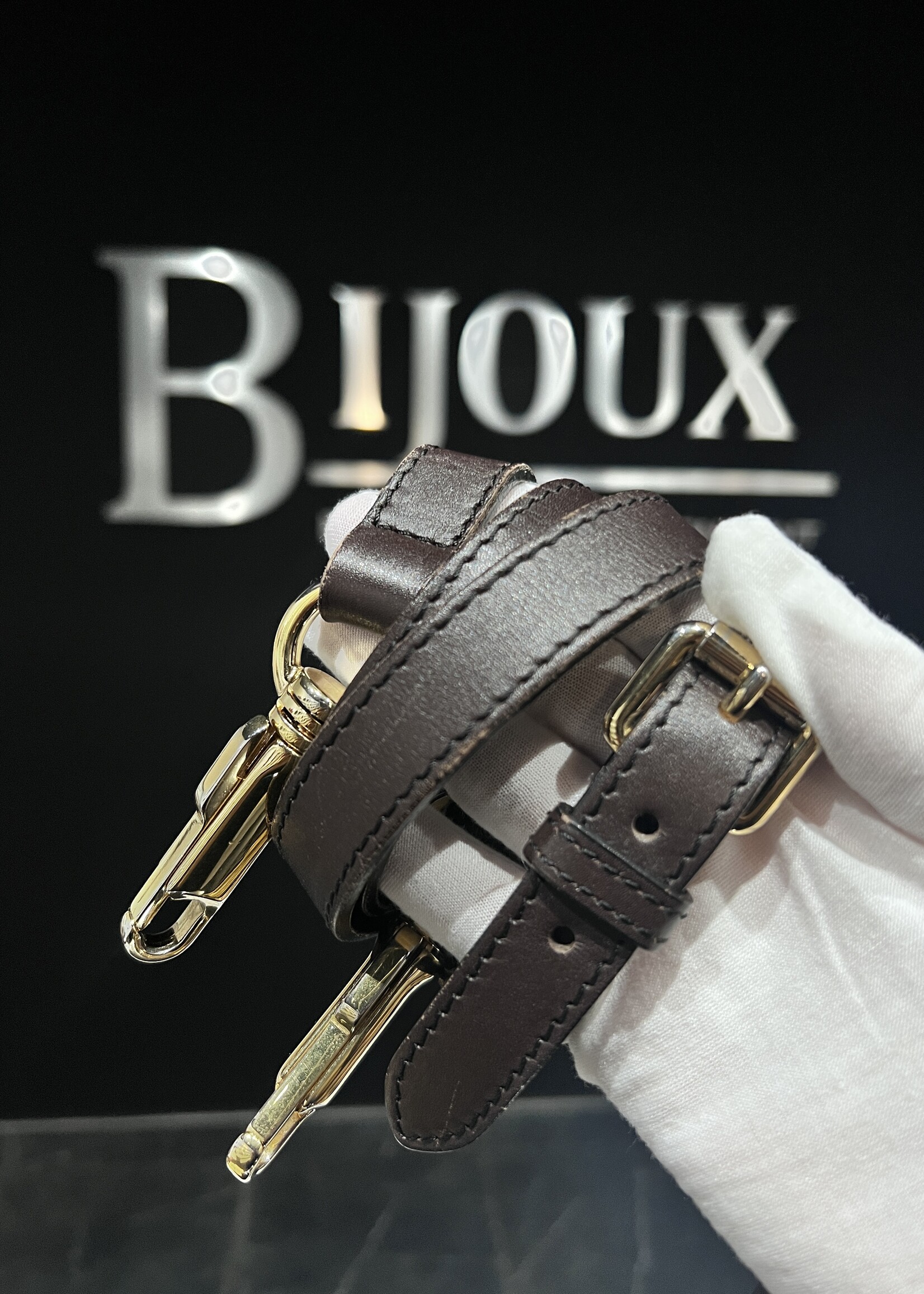 Burberry SOLD - Burberry Haymarket Tote Strap