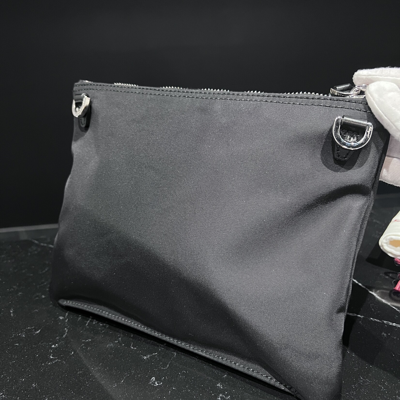 Salvatore Ferragamo SOLD- Salvatore Ferragamo Messenger Black