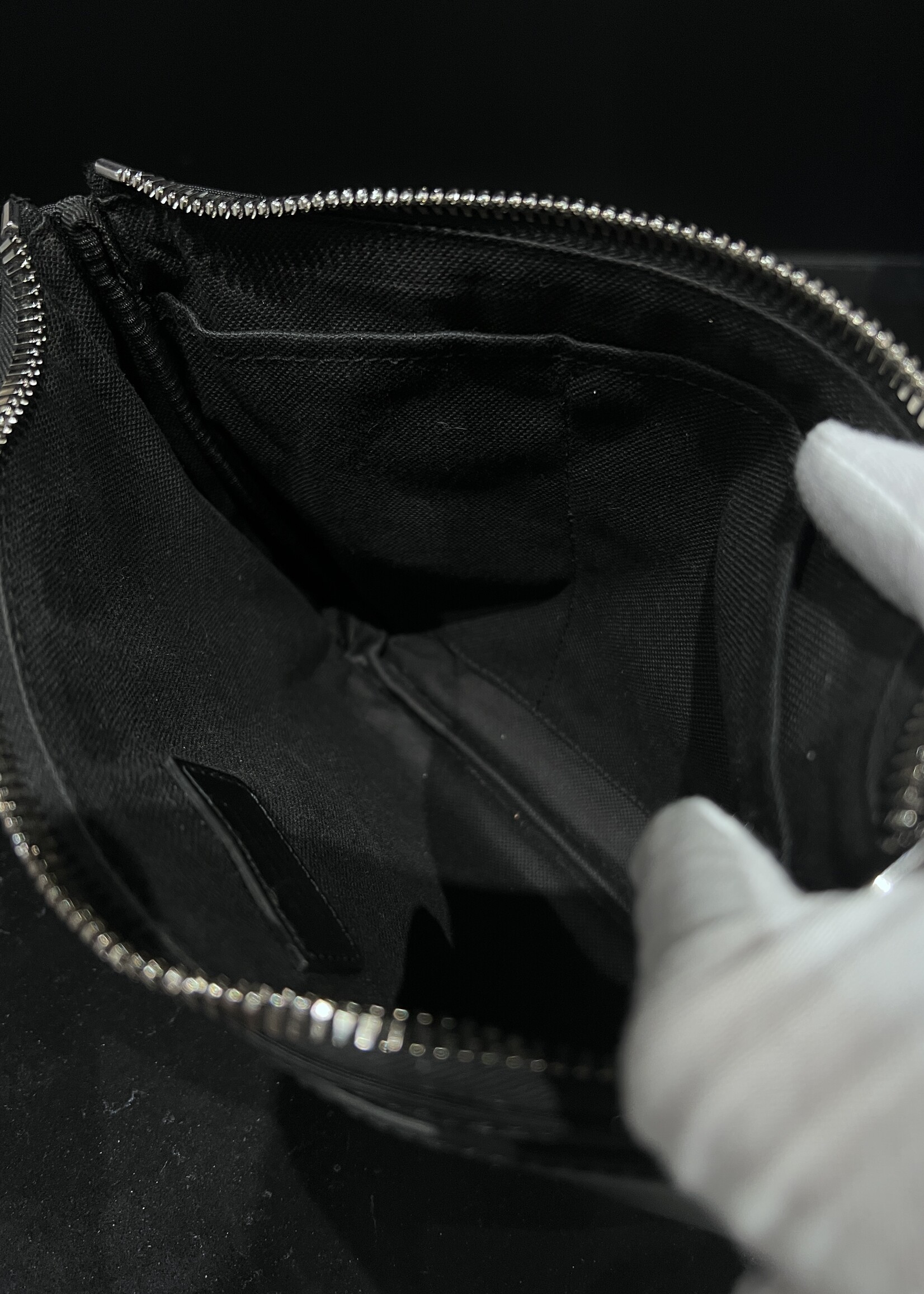 Salvatore Ferragamo SOLD- Salvatore Ferragamo Messenger Black