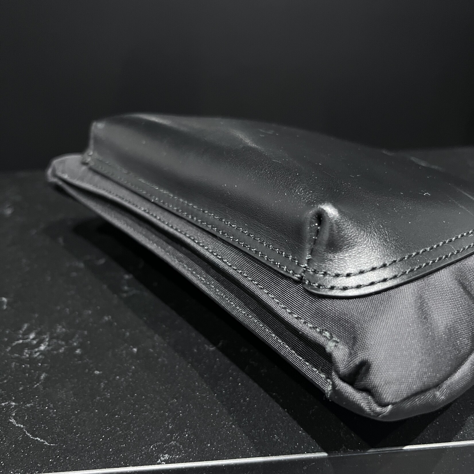 Salvatore Ferragamo SOLD- Salvatore Ferragamo Messenger Black