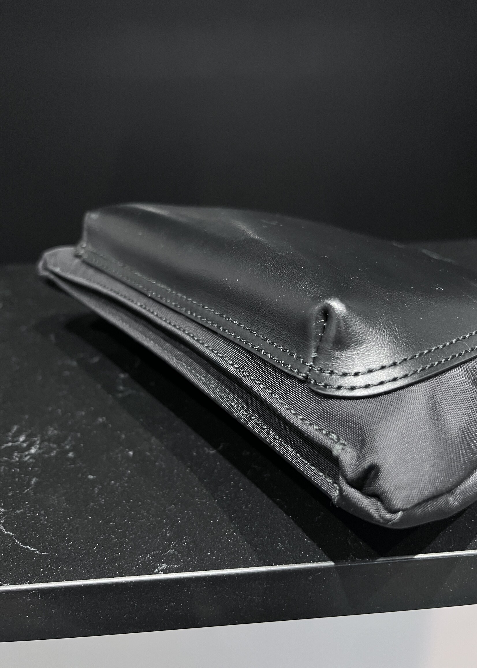 Salvatore Ferragamo SOLD- Salvatore Ferragamo Messenger Black