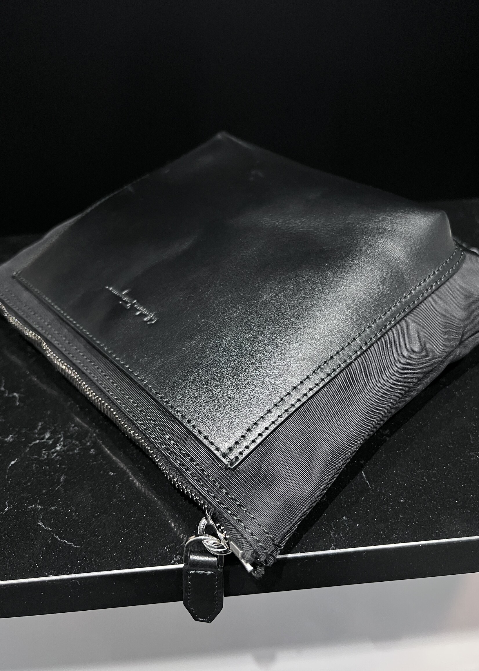 Salvatore Ferragamo SOLD- Salvatore Ferragamo Messenger Black