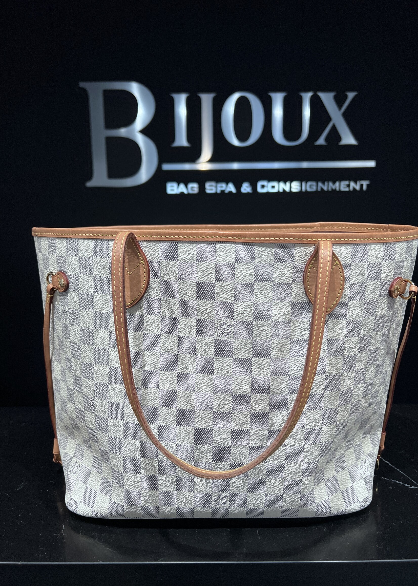 Louis Vuitton SOLD - Louis Vuitton Neverfull Damier Azur