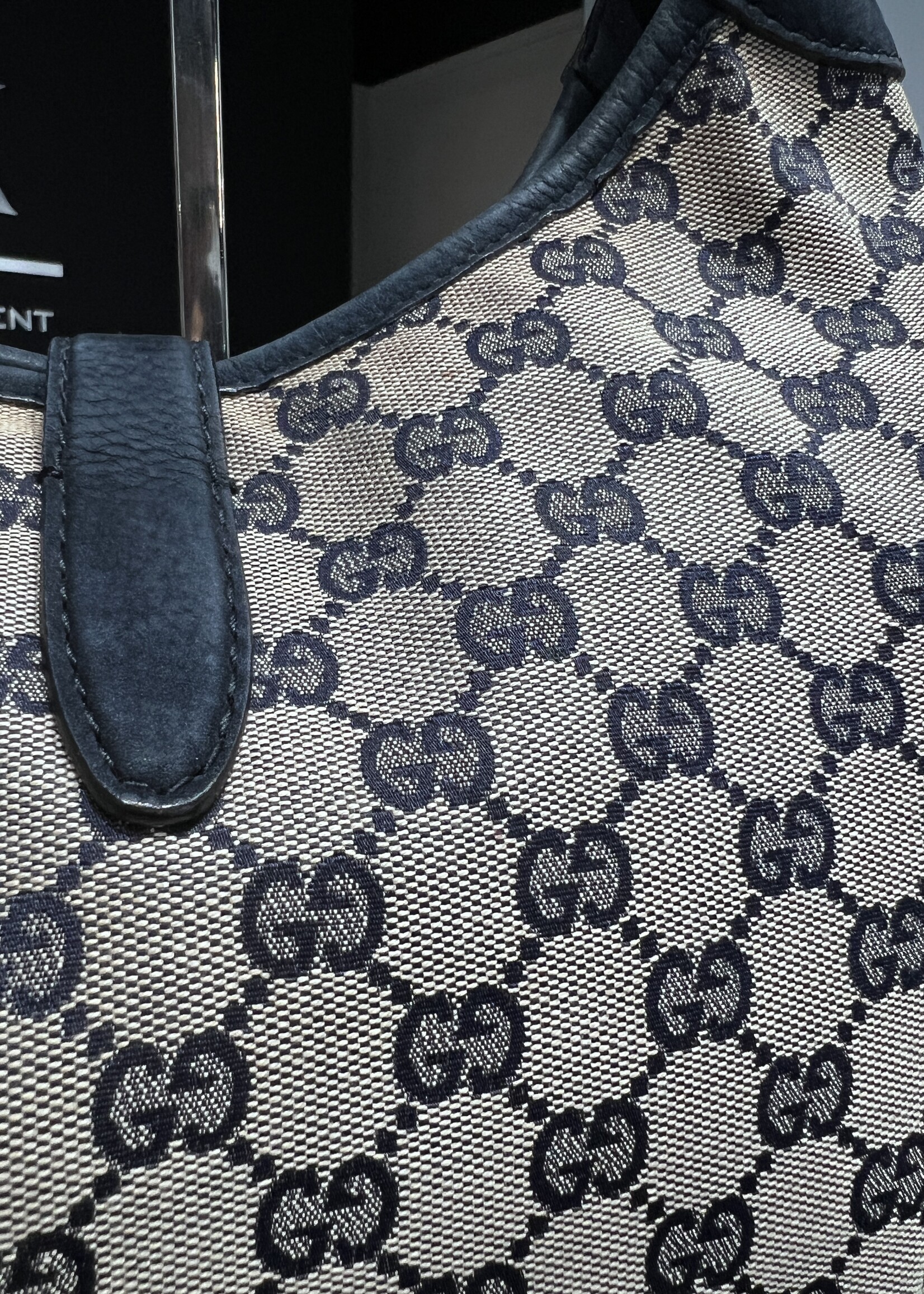 Gucci SOLD - Gucci Jackie Navy Medium